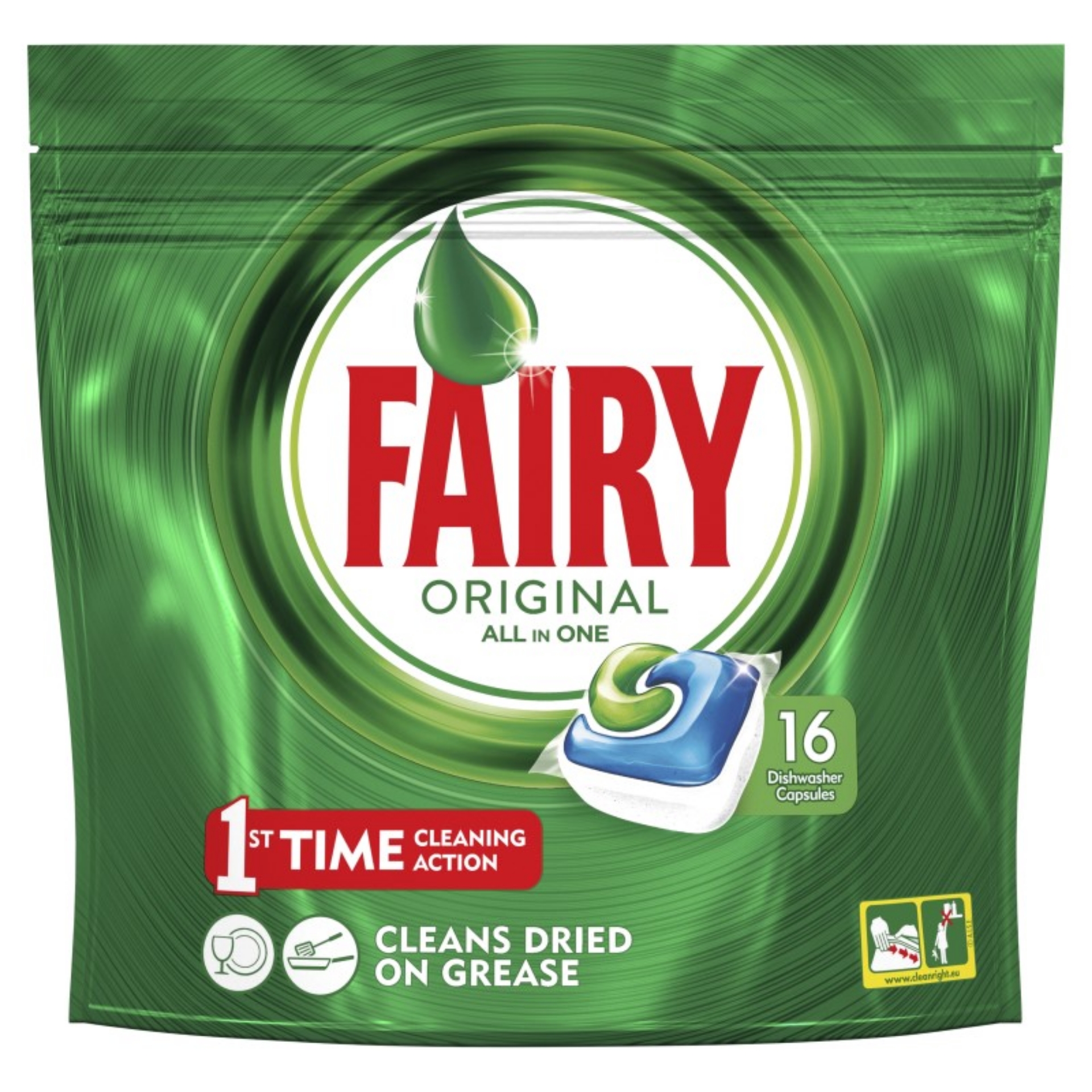 Picture of FAIRY ALL IN 1 DISH TABS - ORIGINAL (wsl) CO:BE