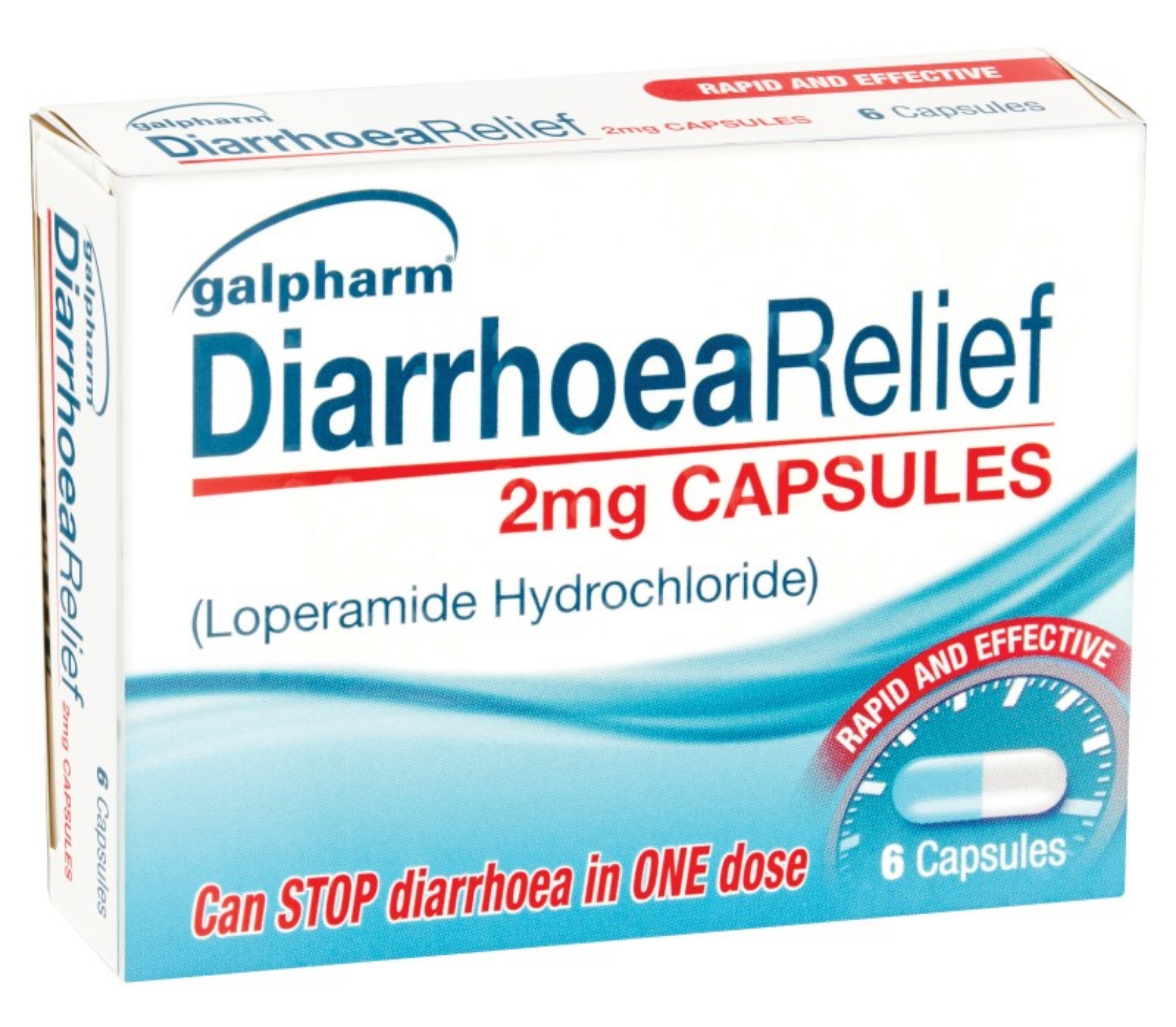 Picture of GALPHARM DIARRHOEA RELIEF CAPSULES 2mg