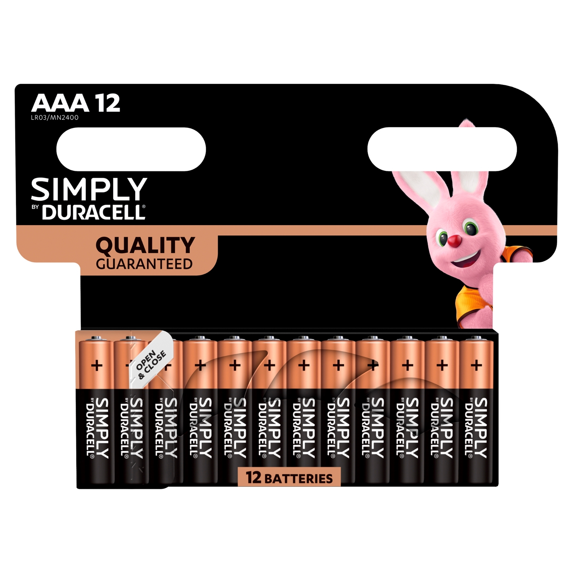 Picture of DURACELL SIMPLY - AAA BATTERIES CO:BE