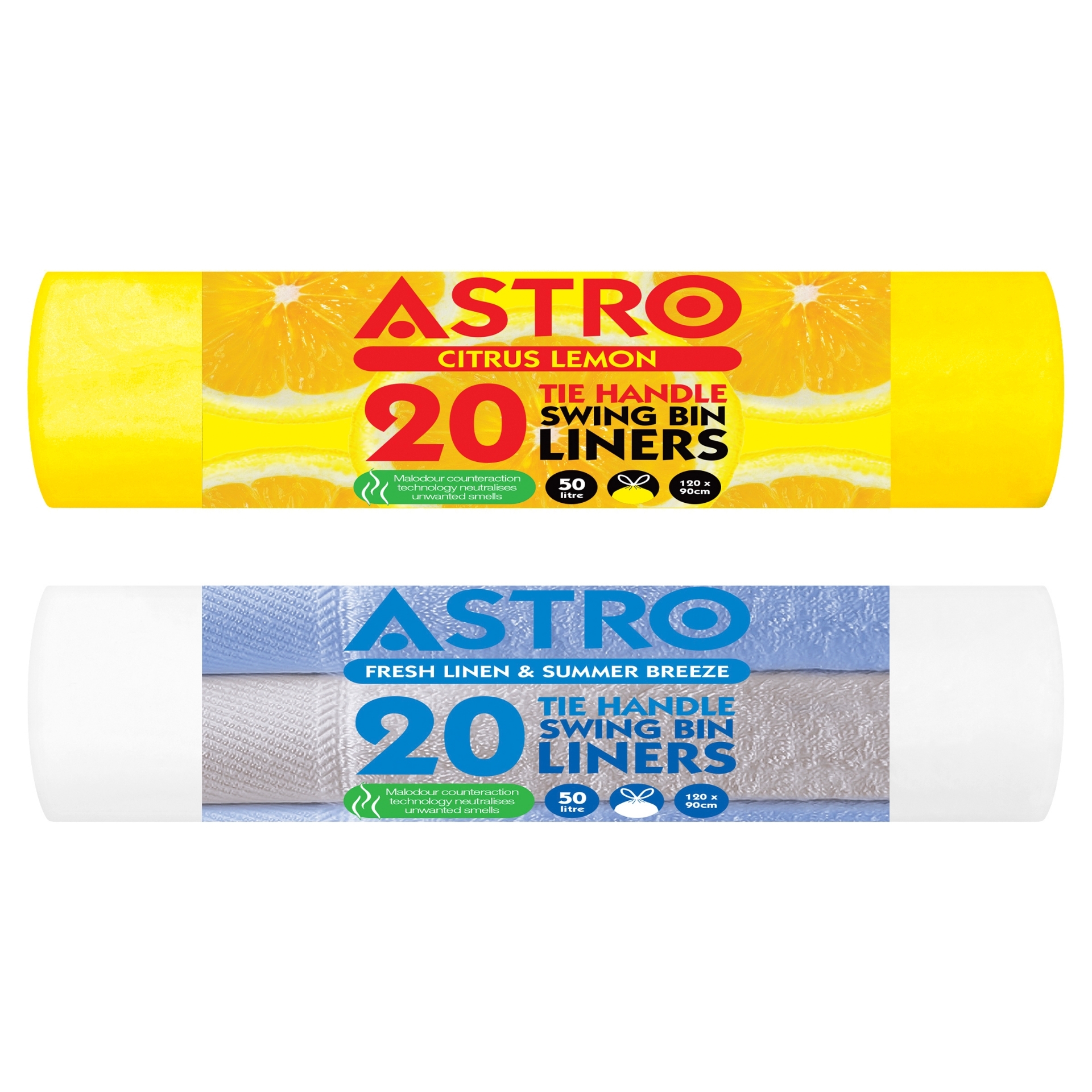 Picture of ASTRO SCENTED SWING BIN LINERS 50l CO:CN