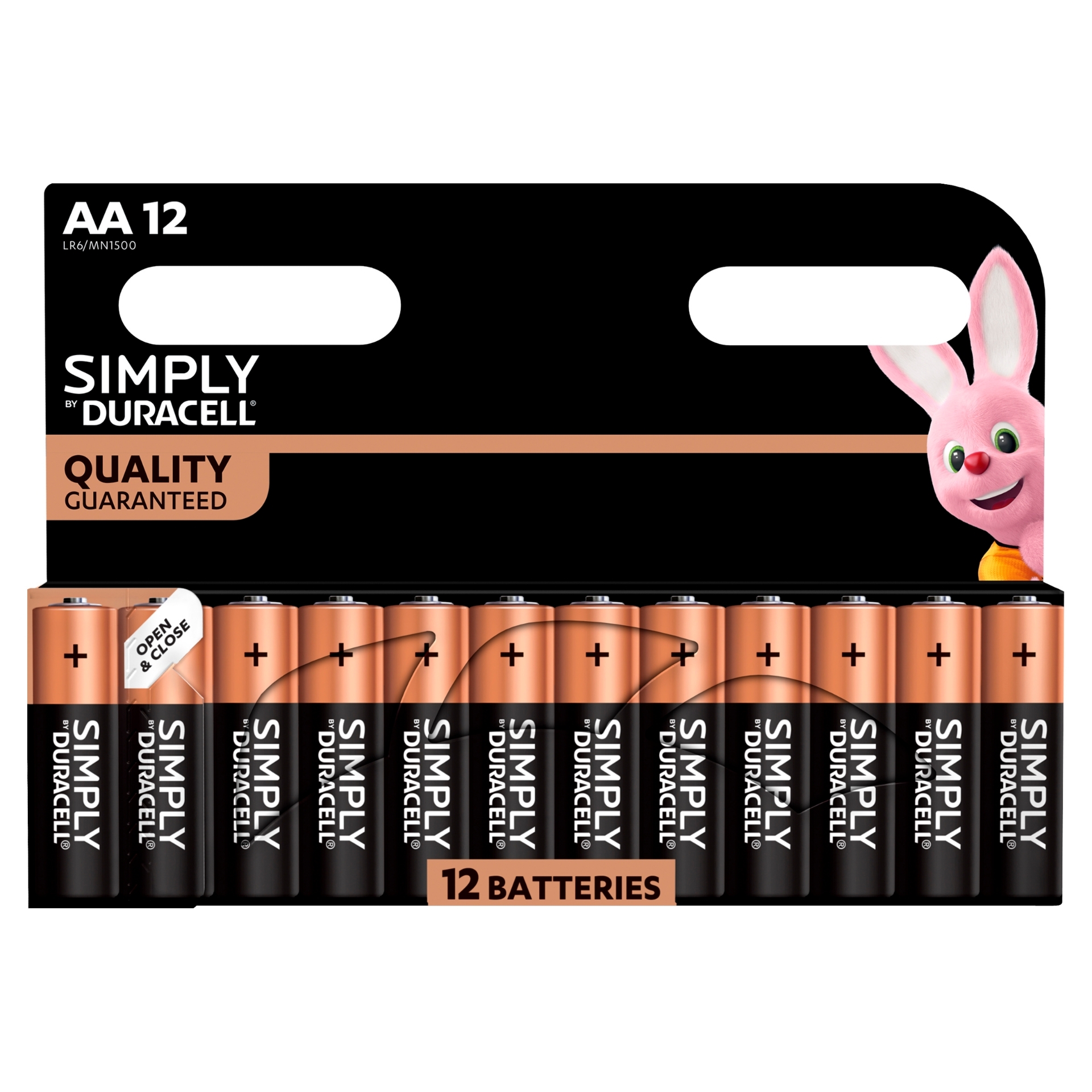 Picture of DURACELL SIMPLY - AA BATTERIES CO:BE