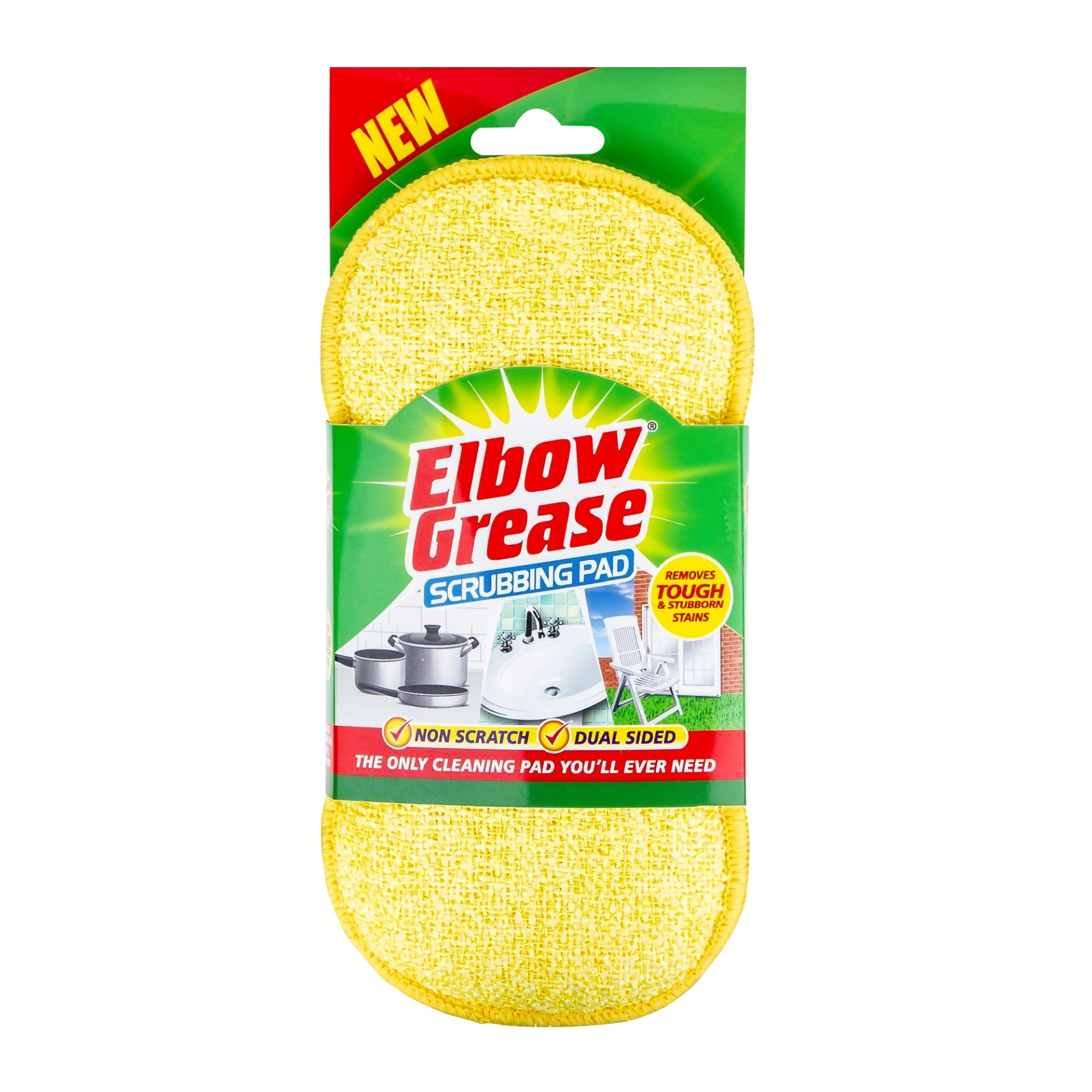 Picture of ELBOW GREASE SCRUBBING PAD 1PK CS CO:CN