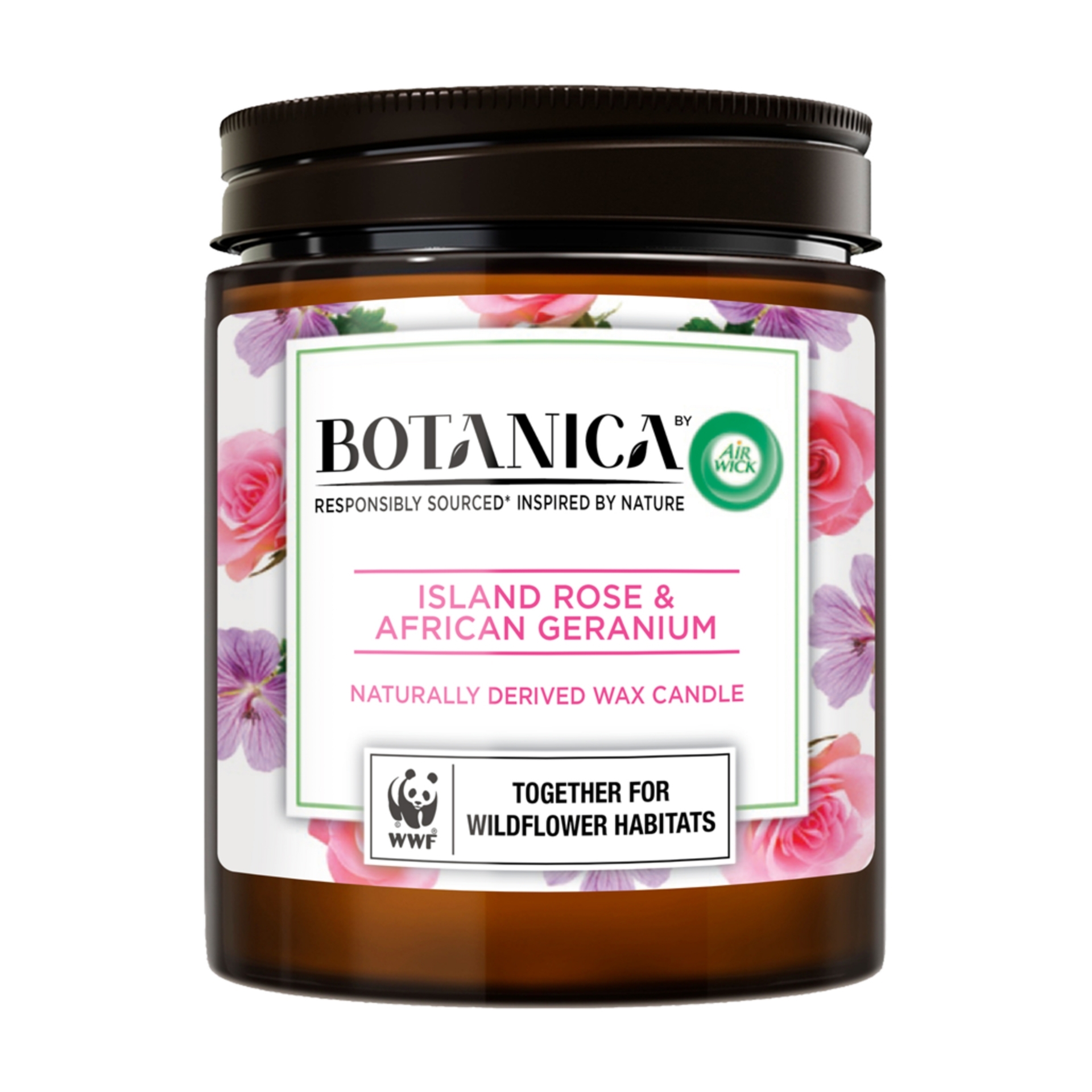 Picture of AIRWICK CANDLE - BOTANICA -ISLAND ROSE & AFRIC (c)