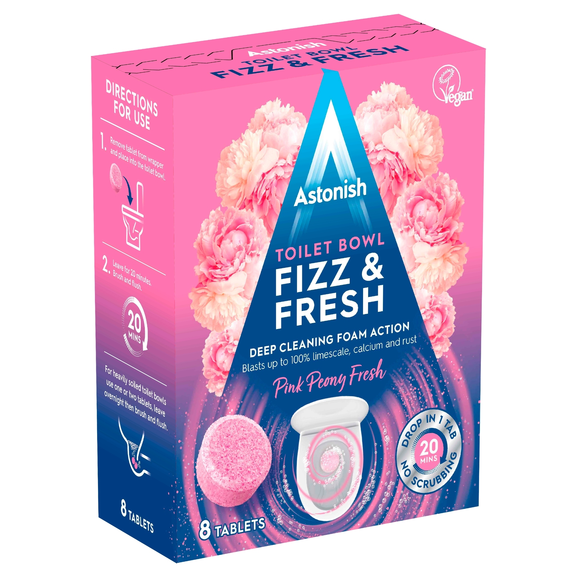 Picture of ASTONISH - PINK FIZZ & FRESH TOILET BOWL TABS