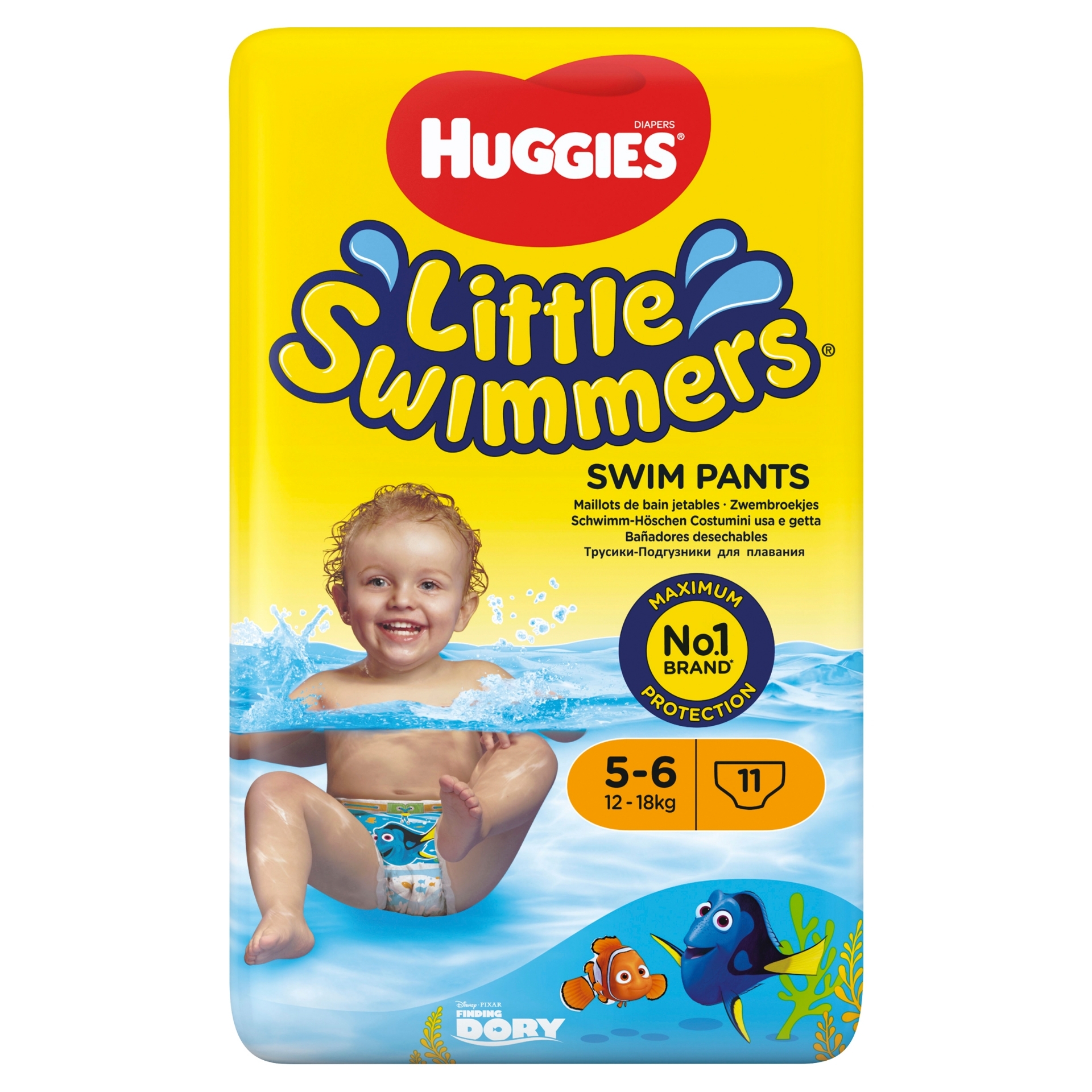 Picture of HUGGIES LITTLE SWIMMERS - SWIM NAPPIES SIZE 5-6