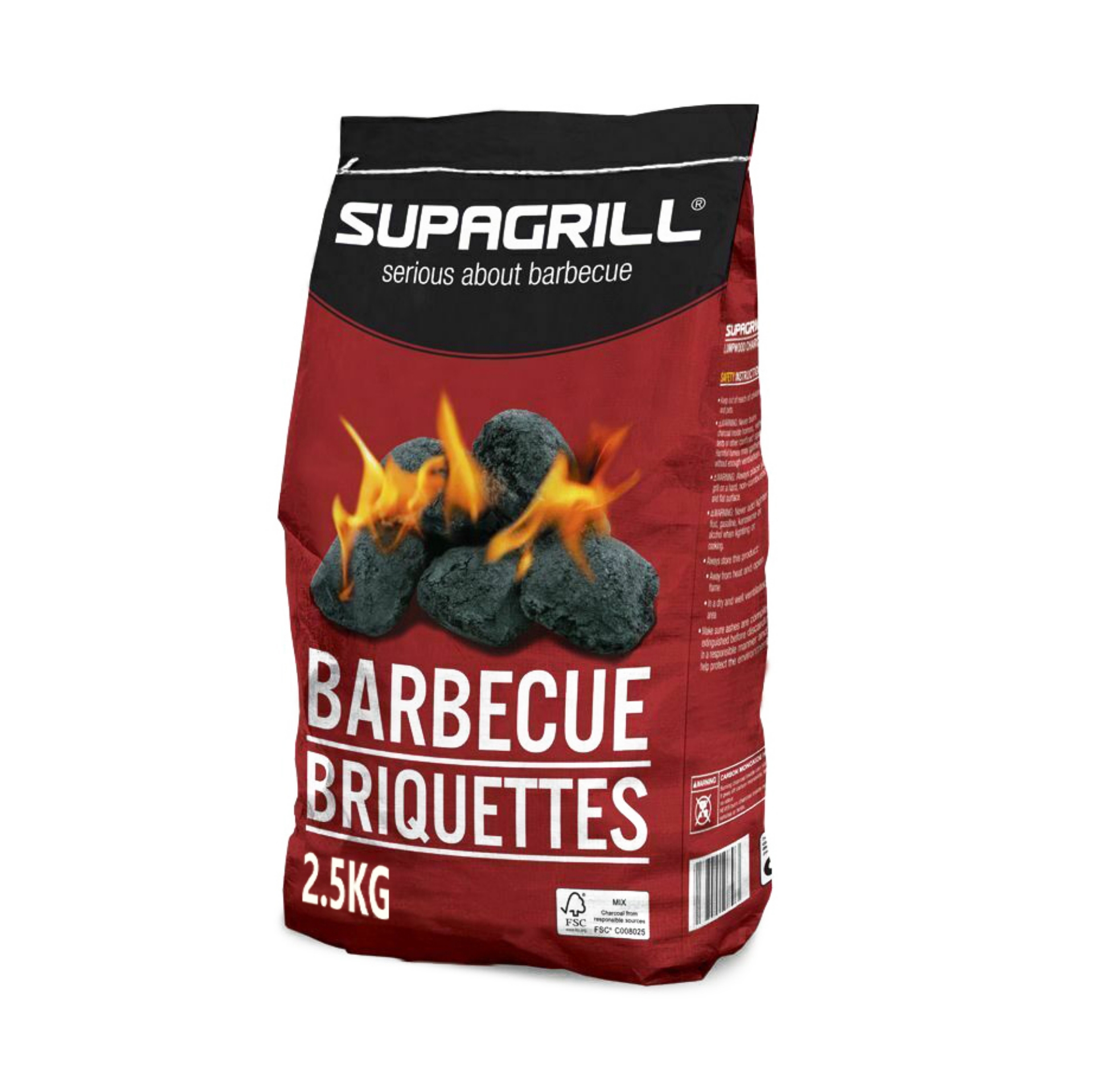 Picture of SUPAGRILL BBQ BRIQUETTE - 2.5kg