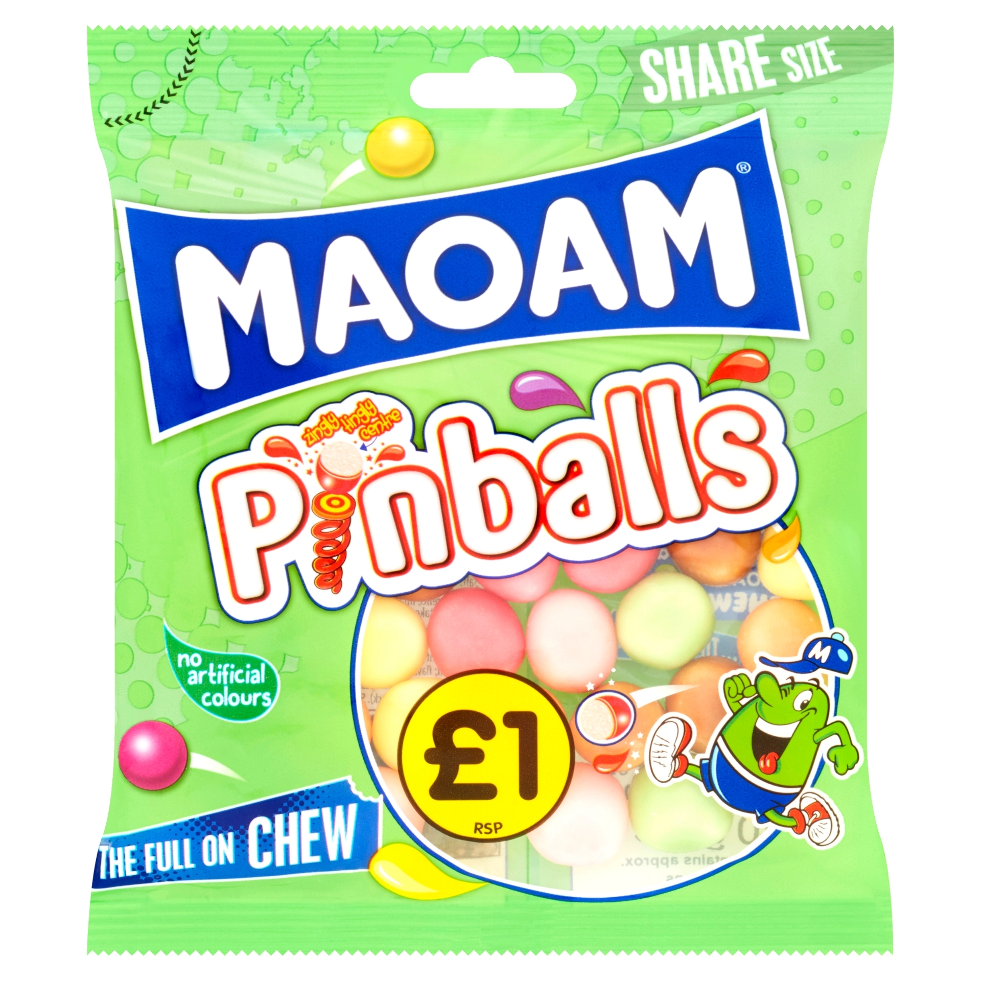 Picture of MAOAM - PINBALLS sweets pm1.00 CO:DE