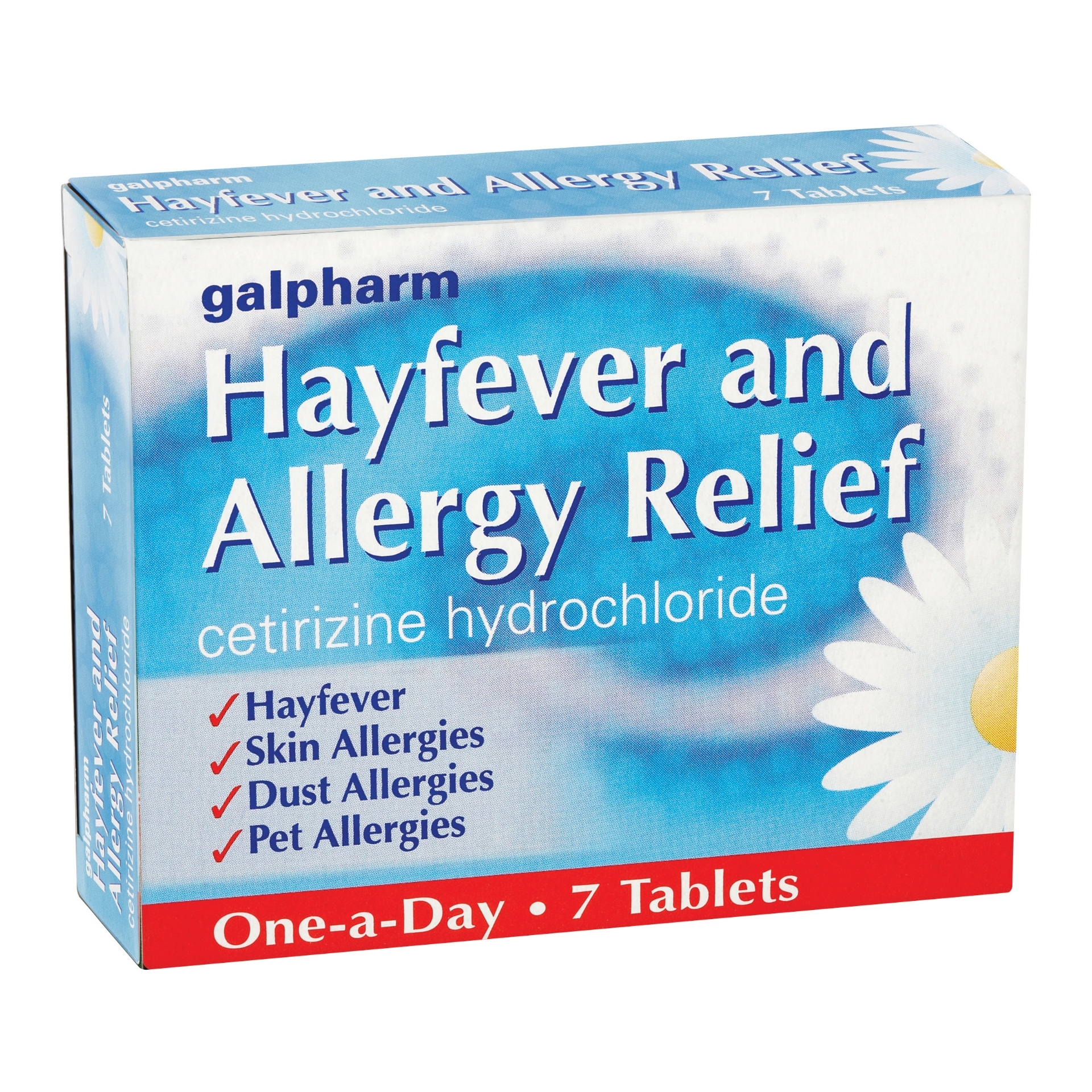 Picture of HAYFEVER & ALLERGY TABLETS - ONE-A-DAY