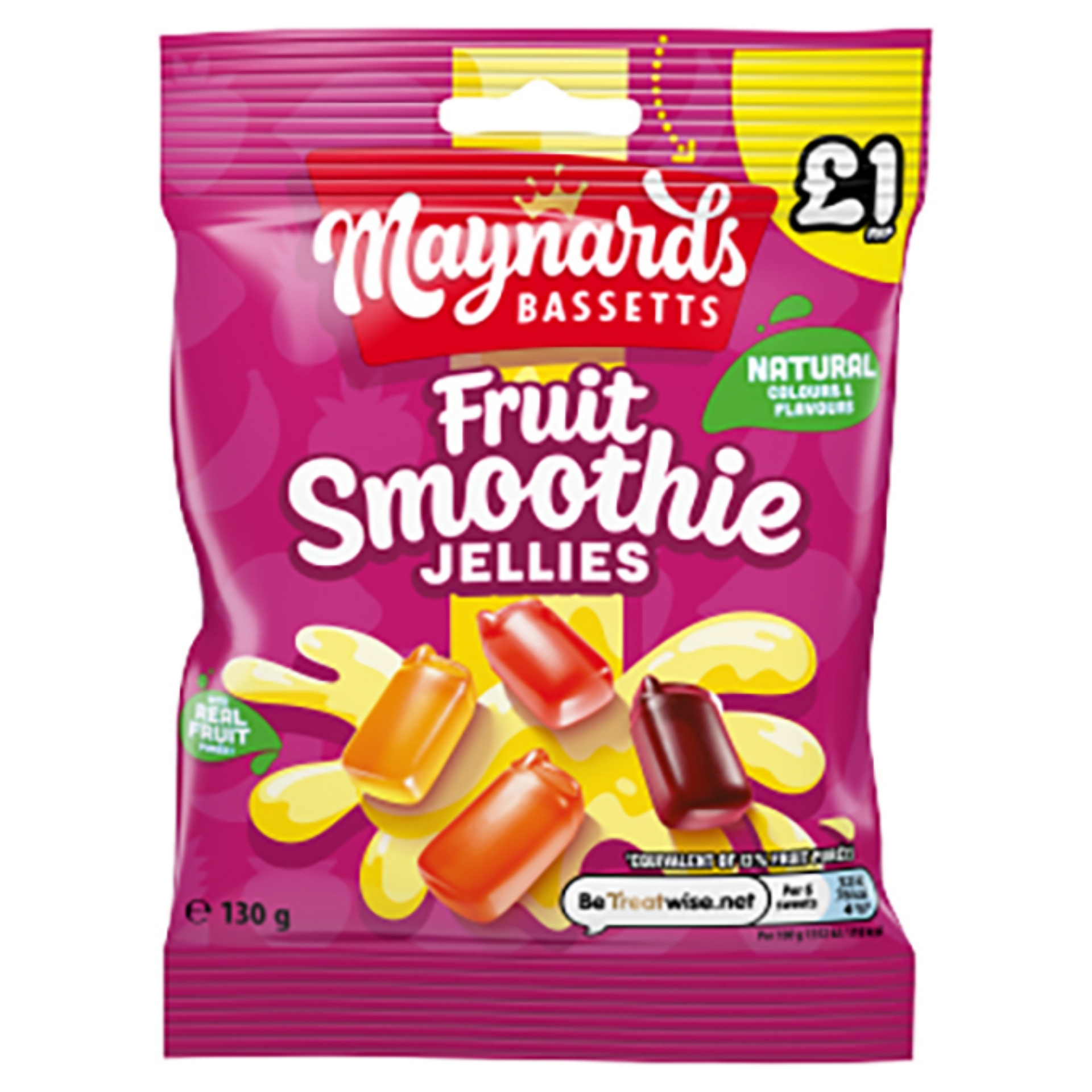 Picture of MAYNARDS FRUIT SMOOTHIES JELLIES - pm1.00 sweets