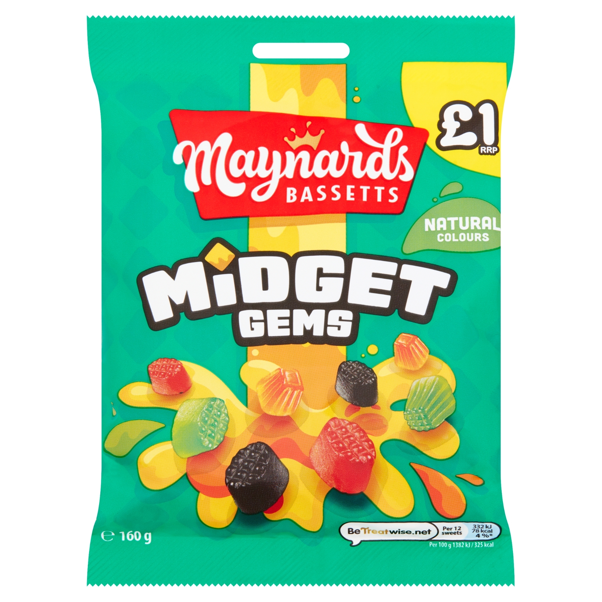 Picture of MAYNARDS MIDGET GEMS - pm1.00 sweets