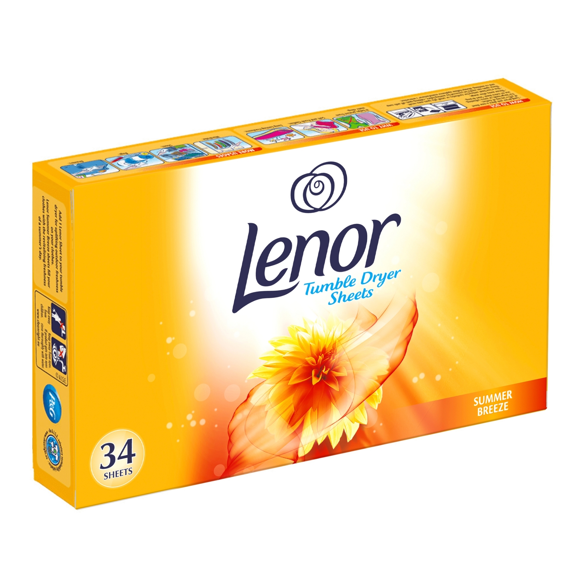 Picture of LENOR TUMBLE DRYER SHEETS - SUMMER BREEZE CO:US