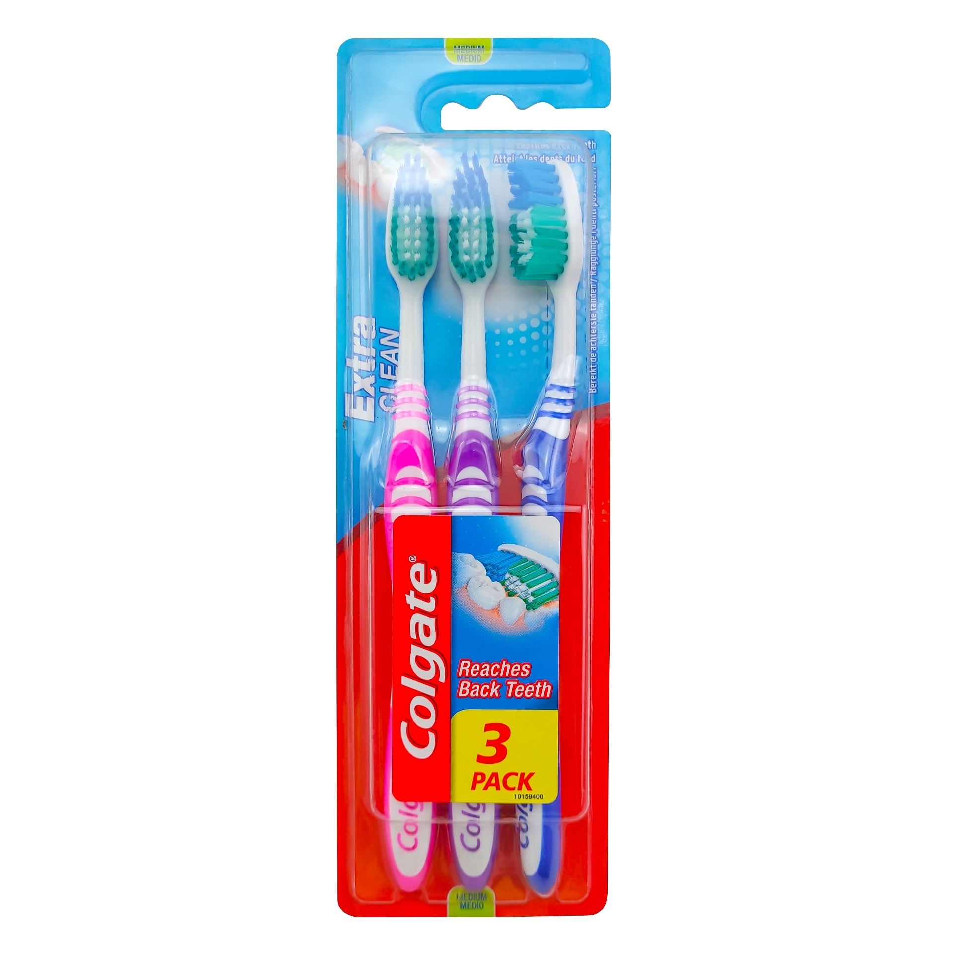 Picture of COLGATE TOOTHBRUSH - EXTRA CLEAN (uk) CO:CN