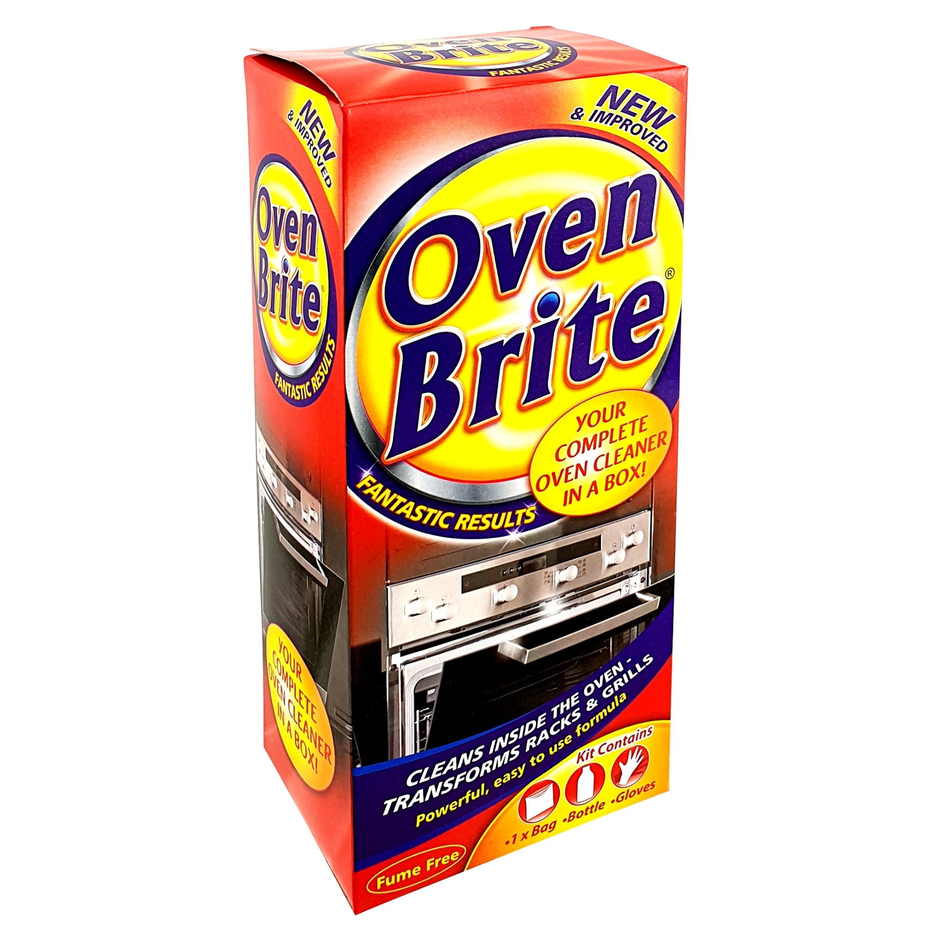 Picture of OVEN BRITE - OVEN CLNR KIT BAG/GLVS/SOLUTION CO:BG