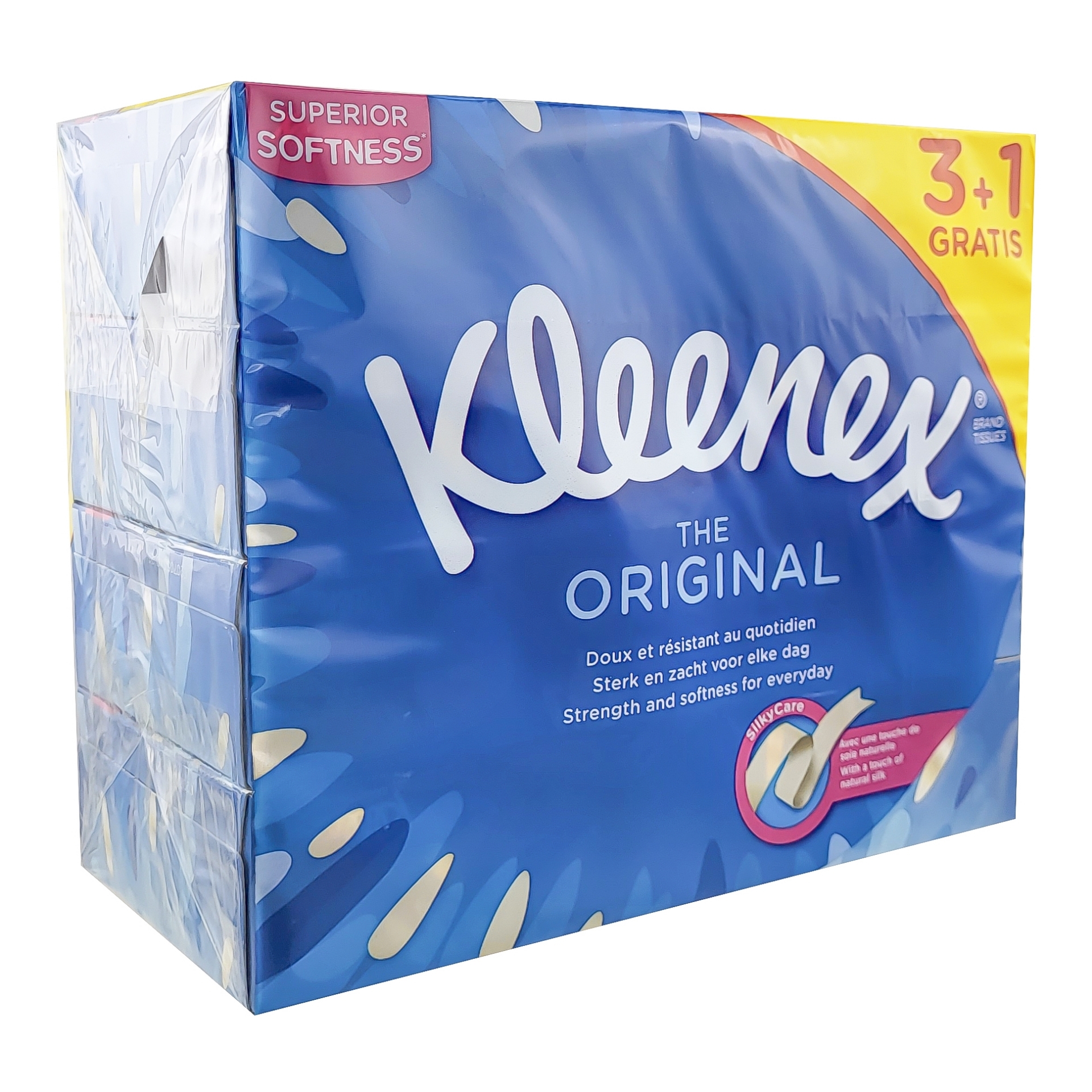 Picture of KLEENEX  BOX - ORIGINAL 4PK (3+1) (c)