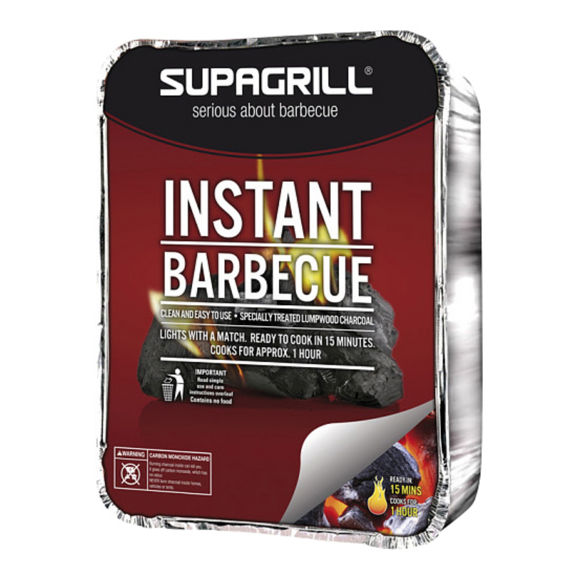Picture of SUPAGRILL INSTANT BBQ TRAY - STANDARD (x12)