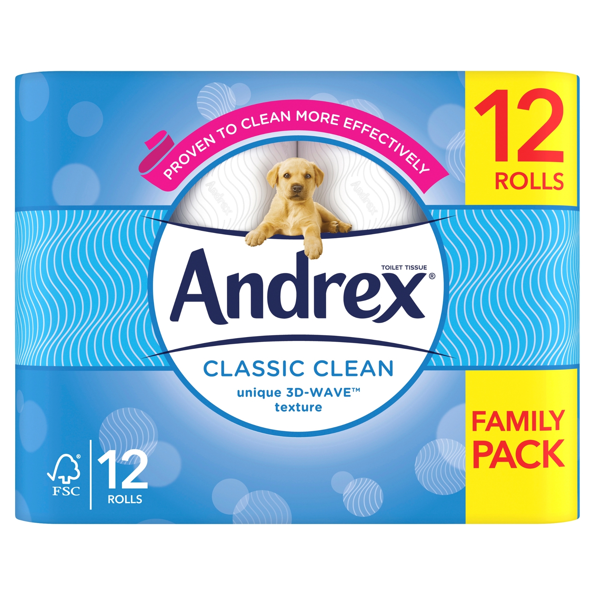 Picture of ANDREX TOILET ROLL - CLASSIC CLEAN (WHITE)^