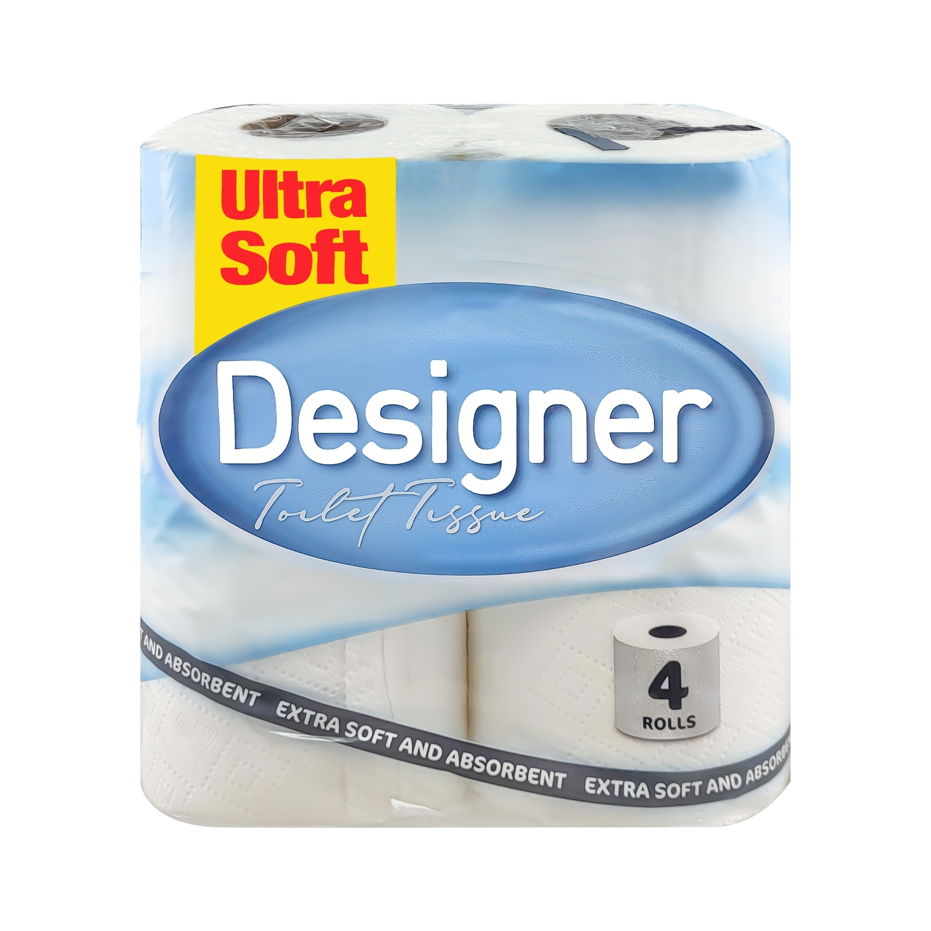 Picture of DESIGNER ULTRA SOFT TOILET ROLL - WHITE 2ply (P)