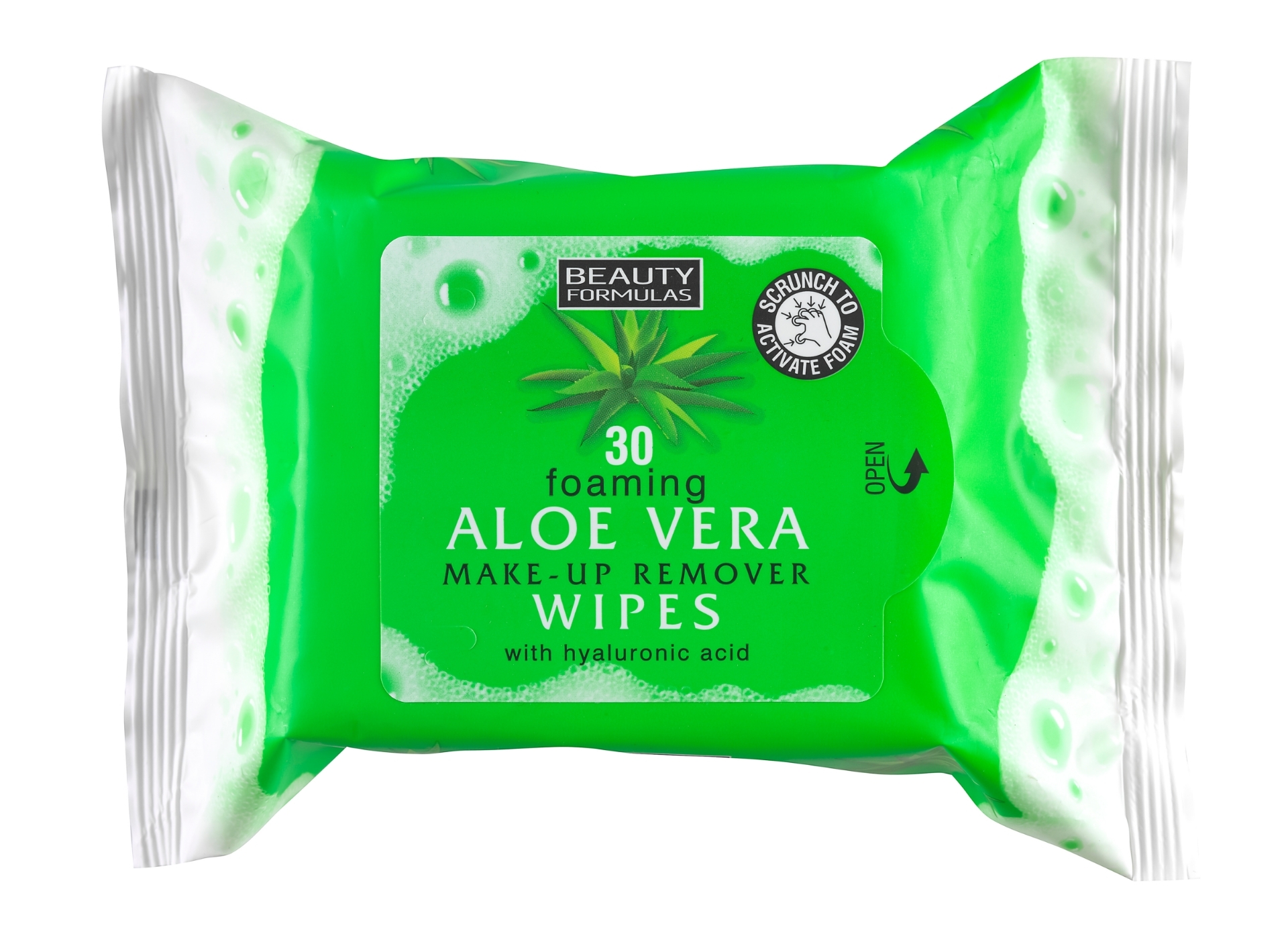 Picture of BEAUTY FORMULAS ALOE MAKE-UP REMOVER WIPES