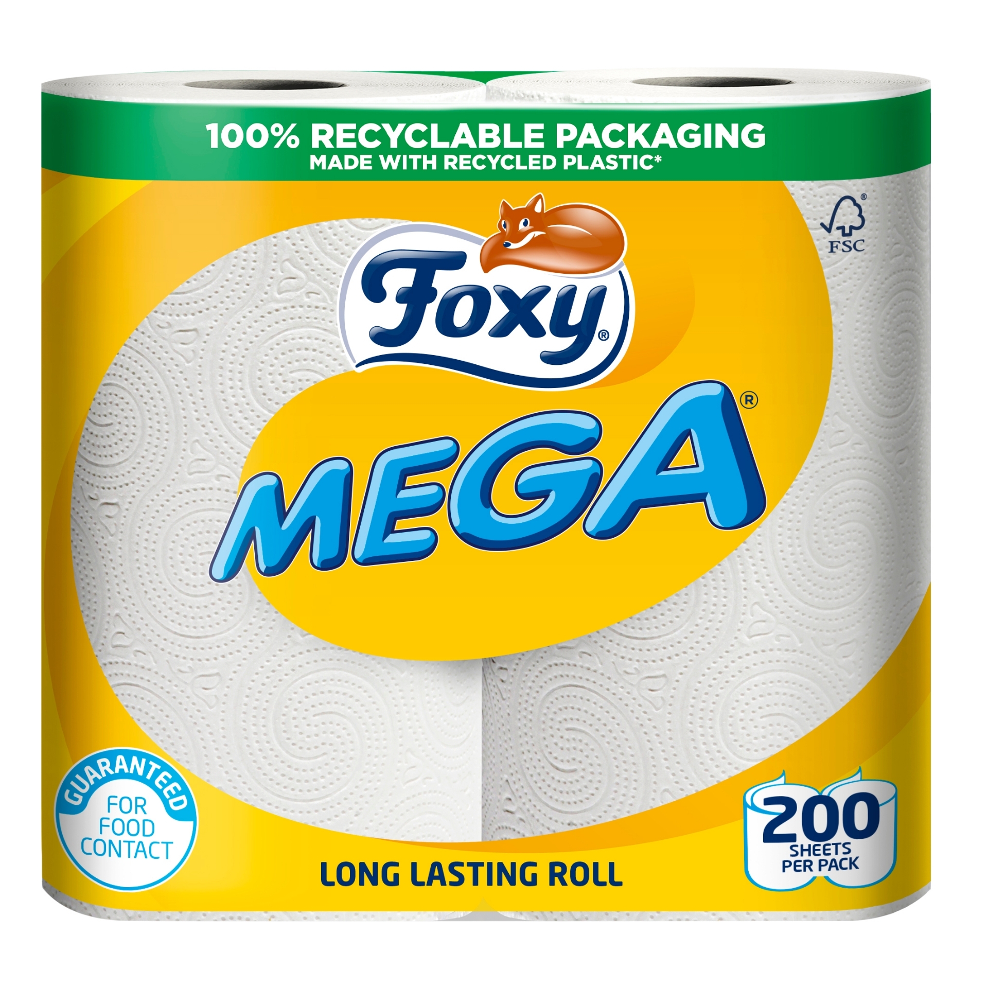 Picture of FOXY MEGA - KITCHEN TOWEL TWIN 2x100sht