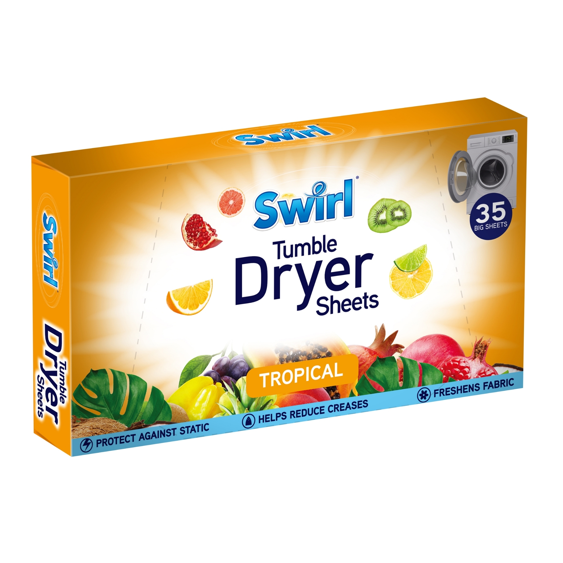 Picture of SWIRL TUMBLE DRYER SHEETS - TROPICAL CO:CN