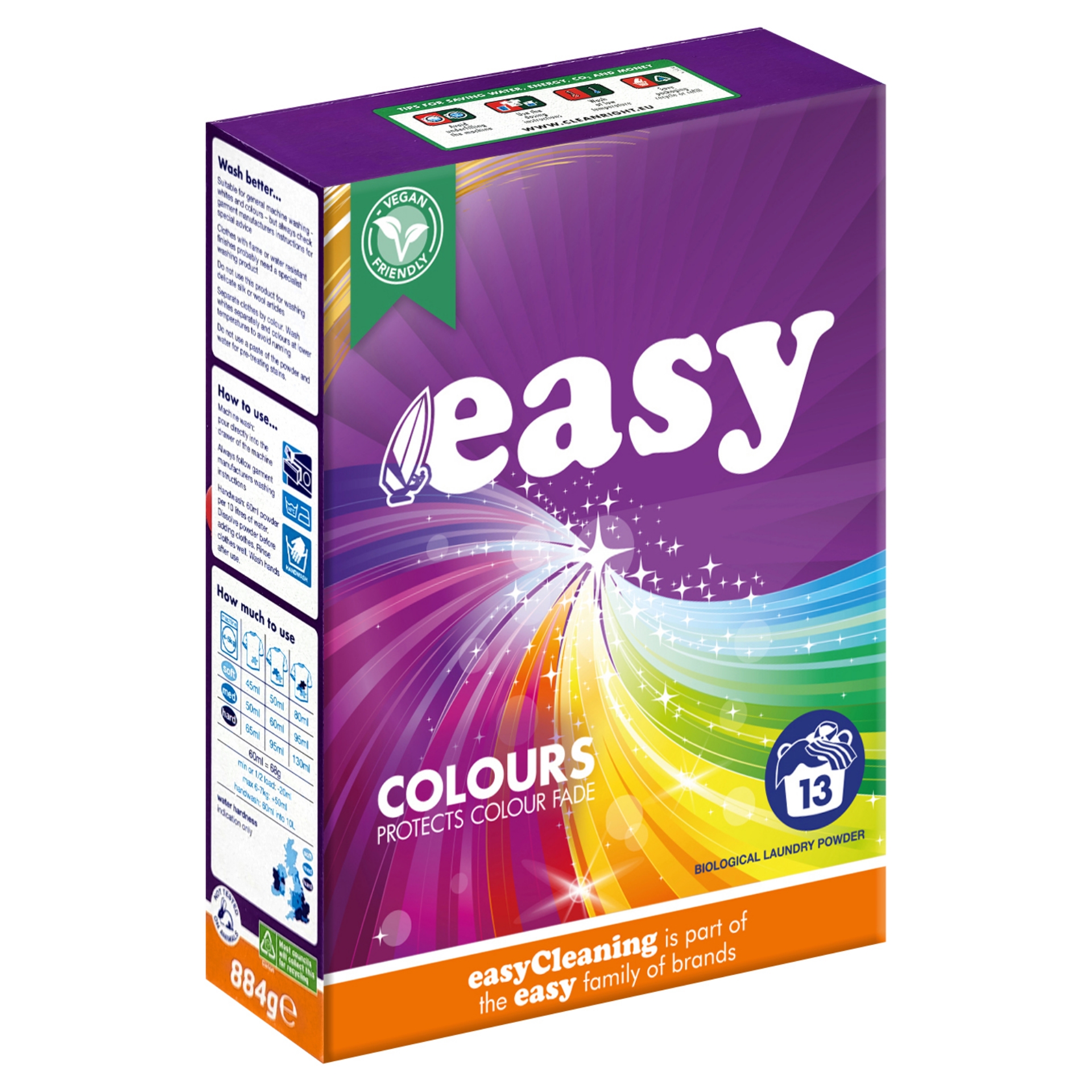 Picture of EASY WASHING POWDER - COLOUR BIO 13W CO:NL