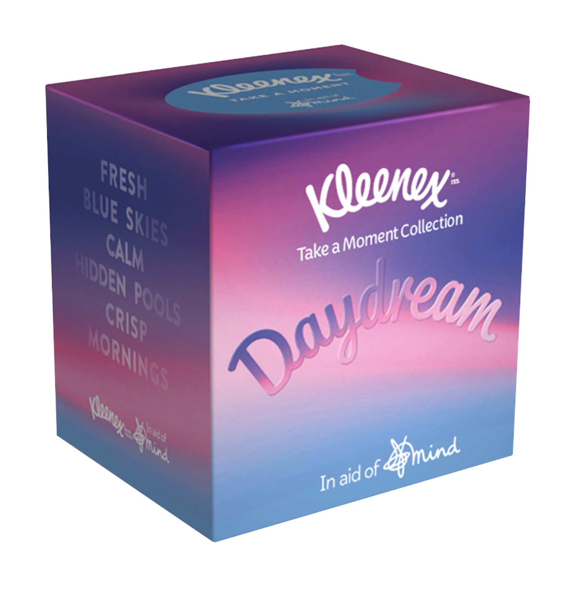Picture of KLEENEX COLLECTION CUBE TISSUES 3ply