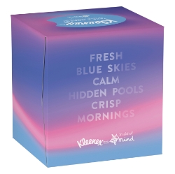 Picture of KLEENEX COLLECTION CUBE TISSUES 3ply FSC