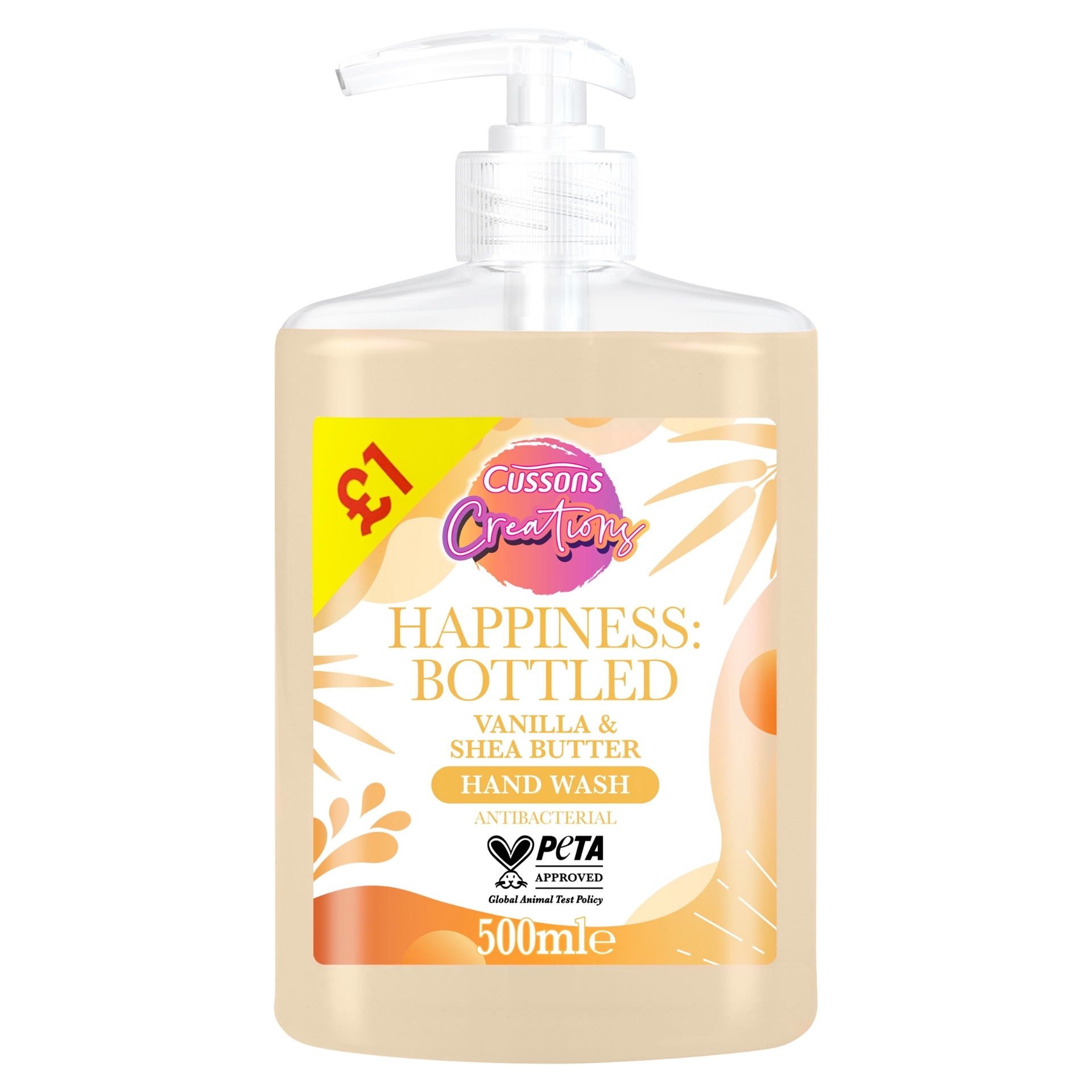 Picture of CUSSONS CREATIONS HANDWASH VANILLA & SHEA pm1.00