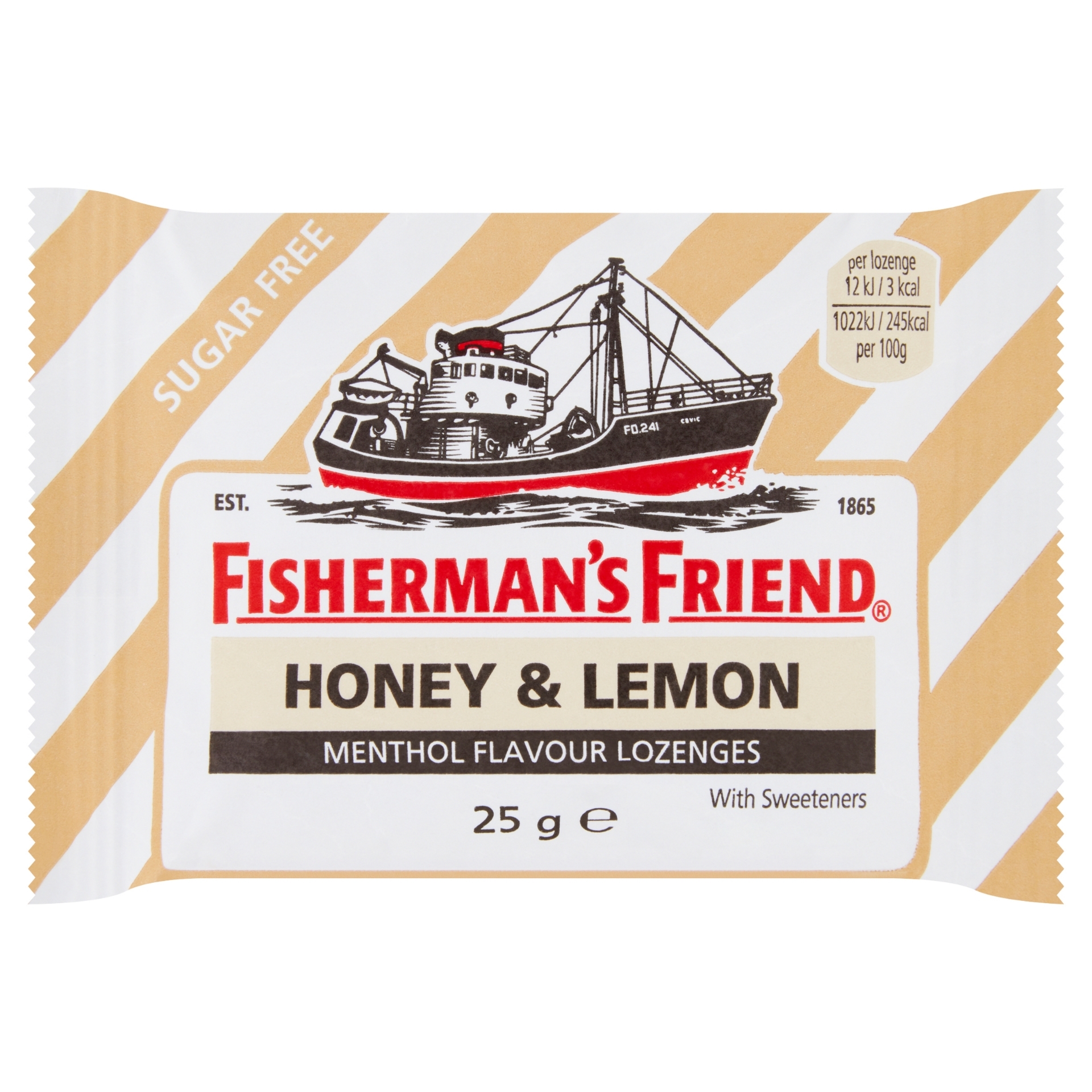 Picture of FISHERMAN'S FRIEND - HONEY & LEMON SUGAR FREE