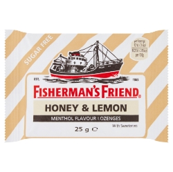 Picture of FISHERMAN'S FRIEND - HONEY & LEMON SUGAR FREE