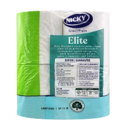Picture of NICKY ELITE TOILET ROLL 3PLY WHITE pm2.49(c) FSC