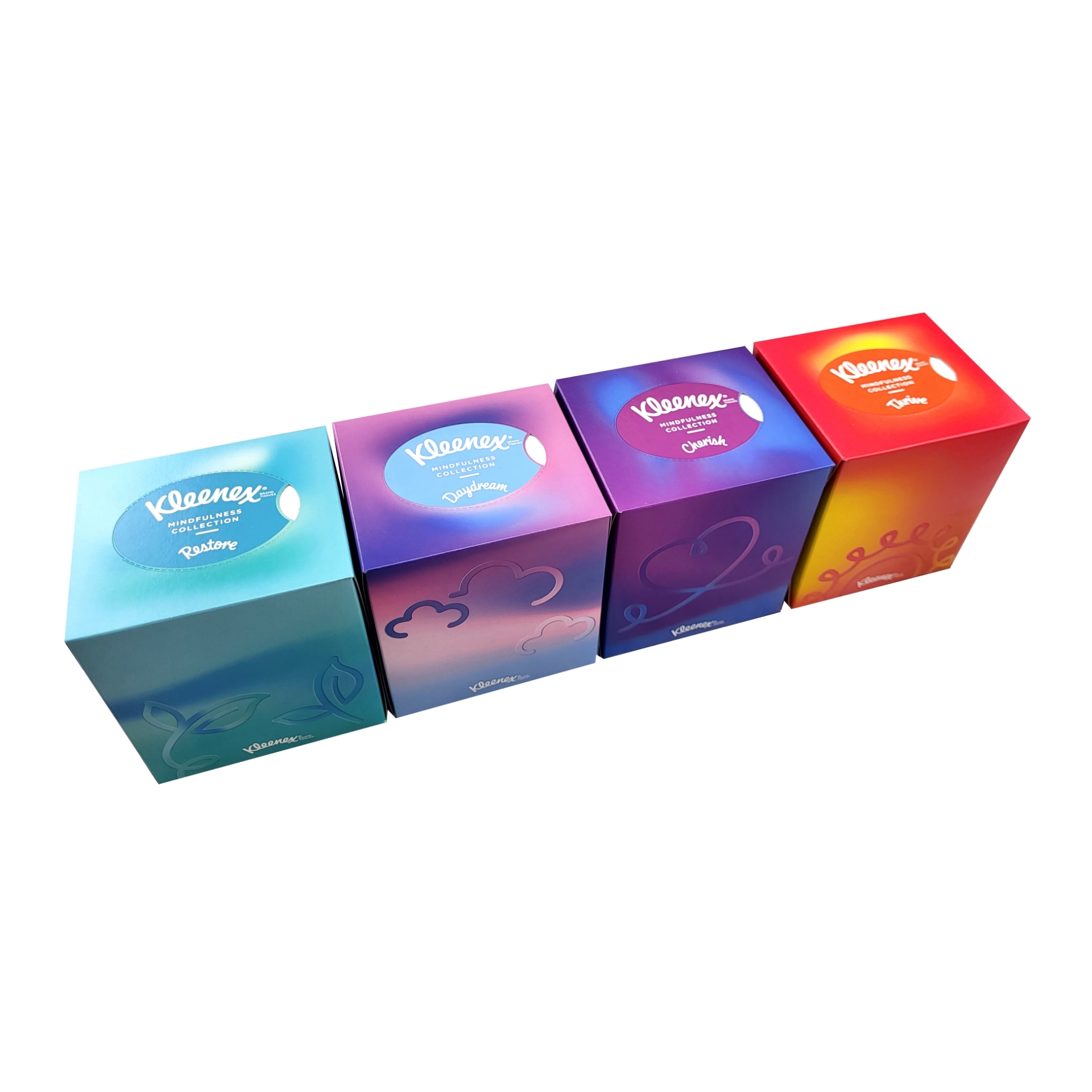Picture of KLEENEX CUBE TISSUES - COLLECTION 3ply (wsl)