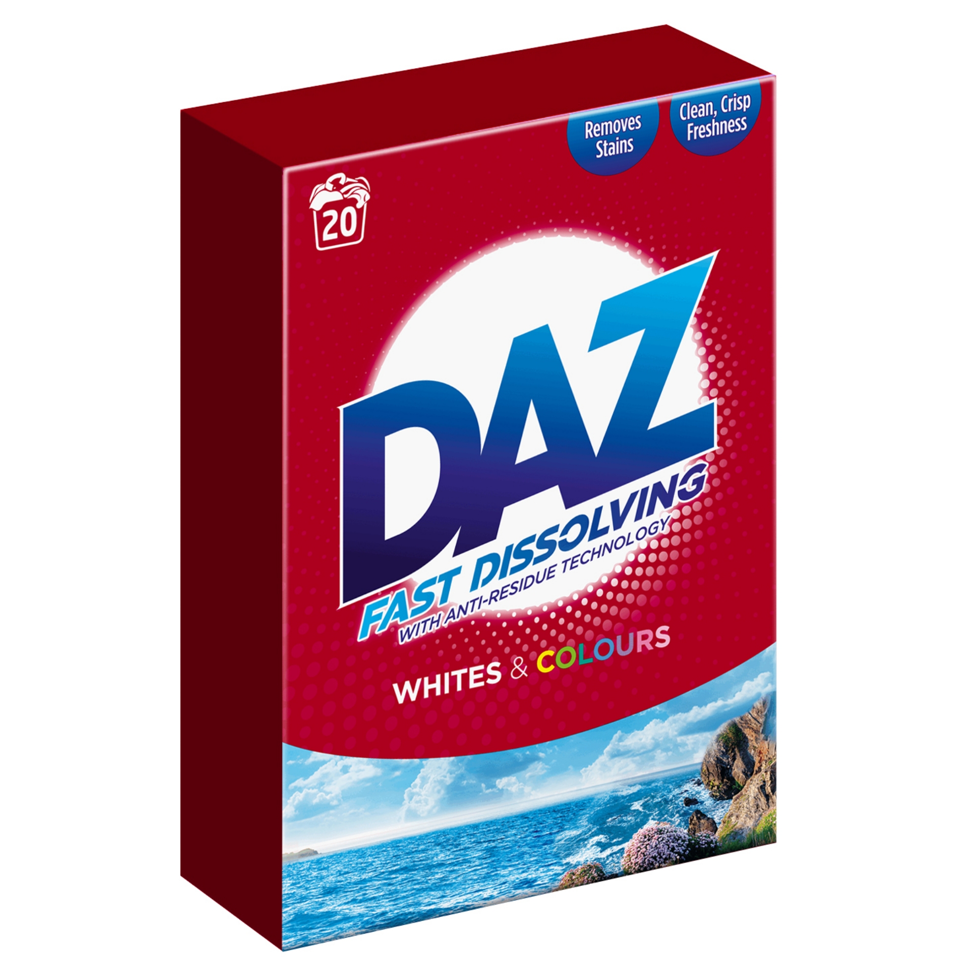 Picture of DAZ SOAP POWDER - WHITE & COLOURS (20w) 
