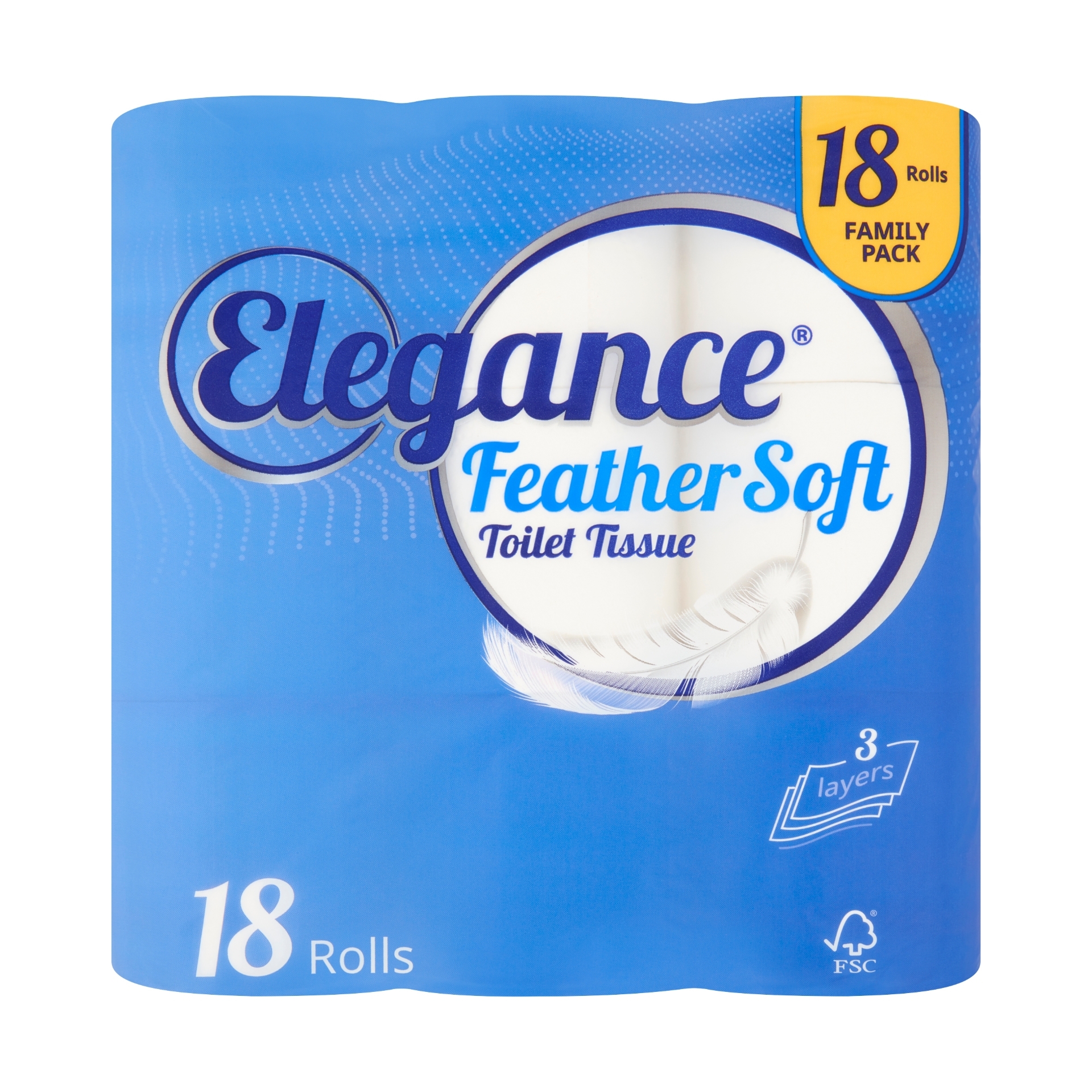 Picture of ELEGANCE FEATHERSOFT TOILET TISSUE 3ply160sht