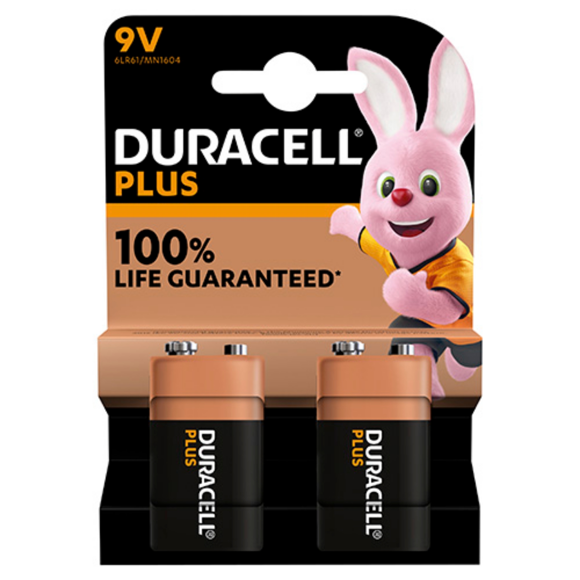 Picture of DURACELL PLUS POWER +100% - 9V BATTERIES CO:CN^