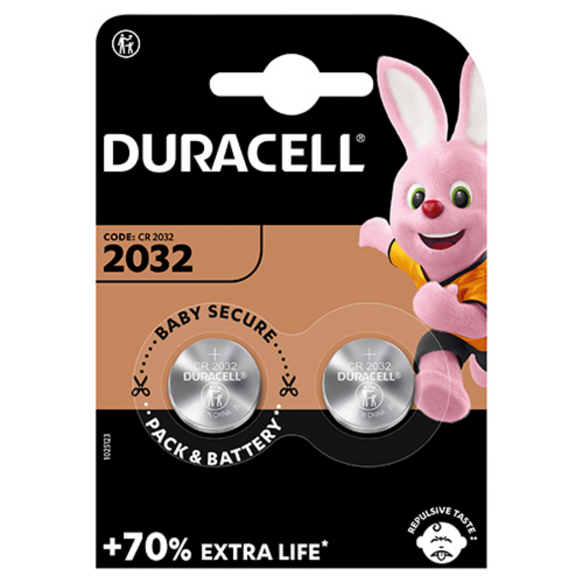 Picture of DURACELL - CR2032 LITHIUM BATTERIES CO:CN