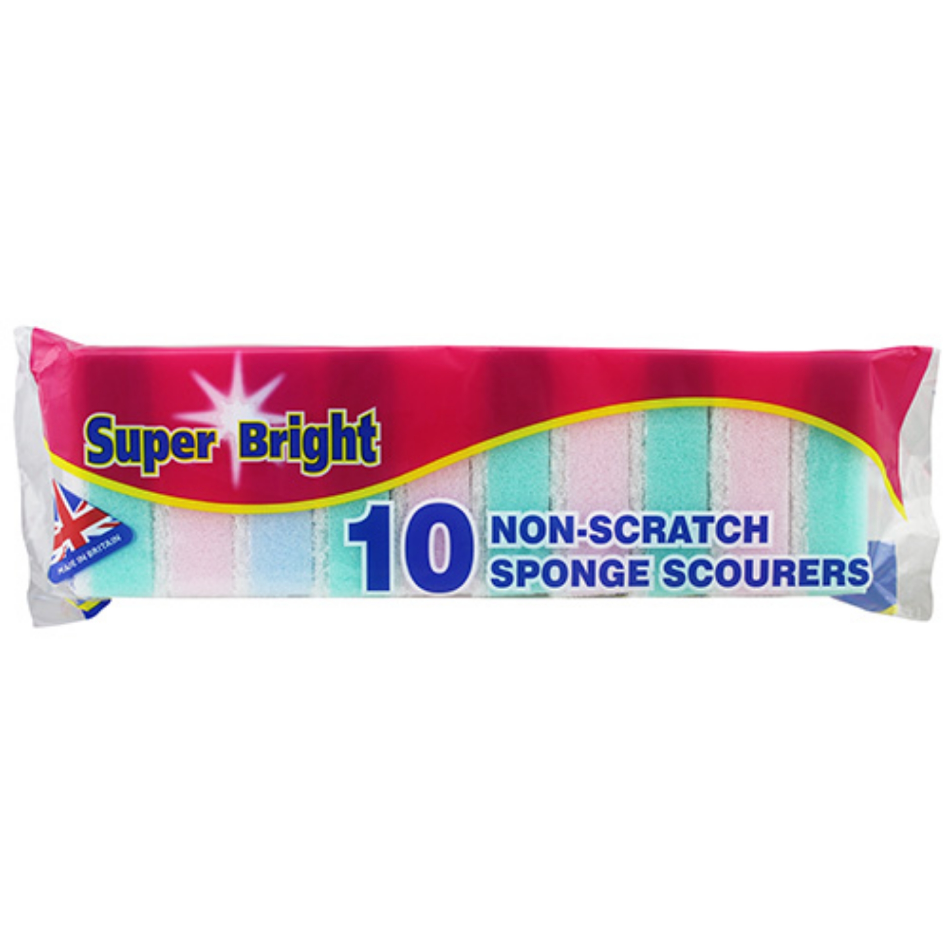 Picture of SUPERBRIGHT - SPONGE SCOURERS NON-SCRATCH