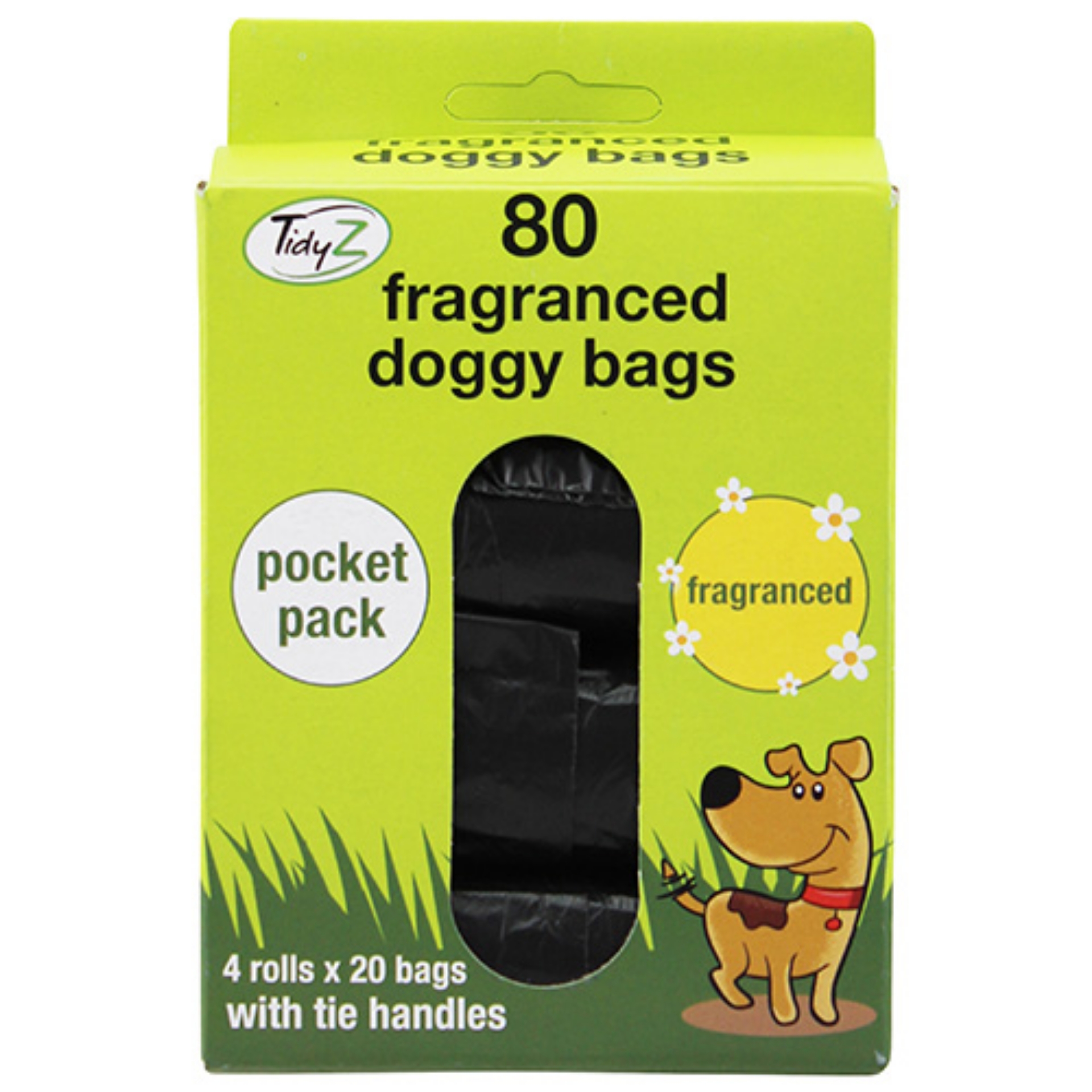 Picture of TIDYZ FRAGANCED POCKET DOGGY BAGS(4X20rolls) CO:CN