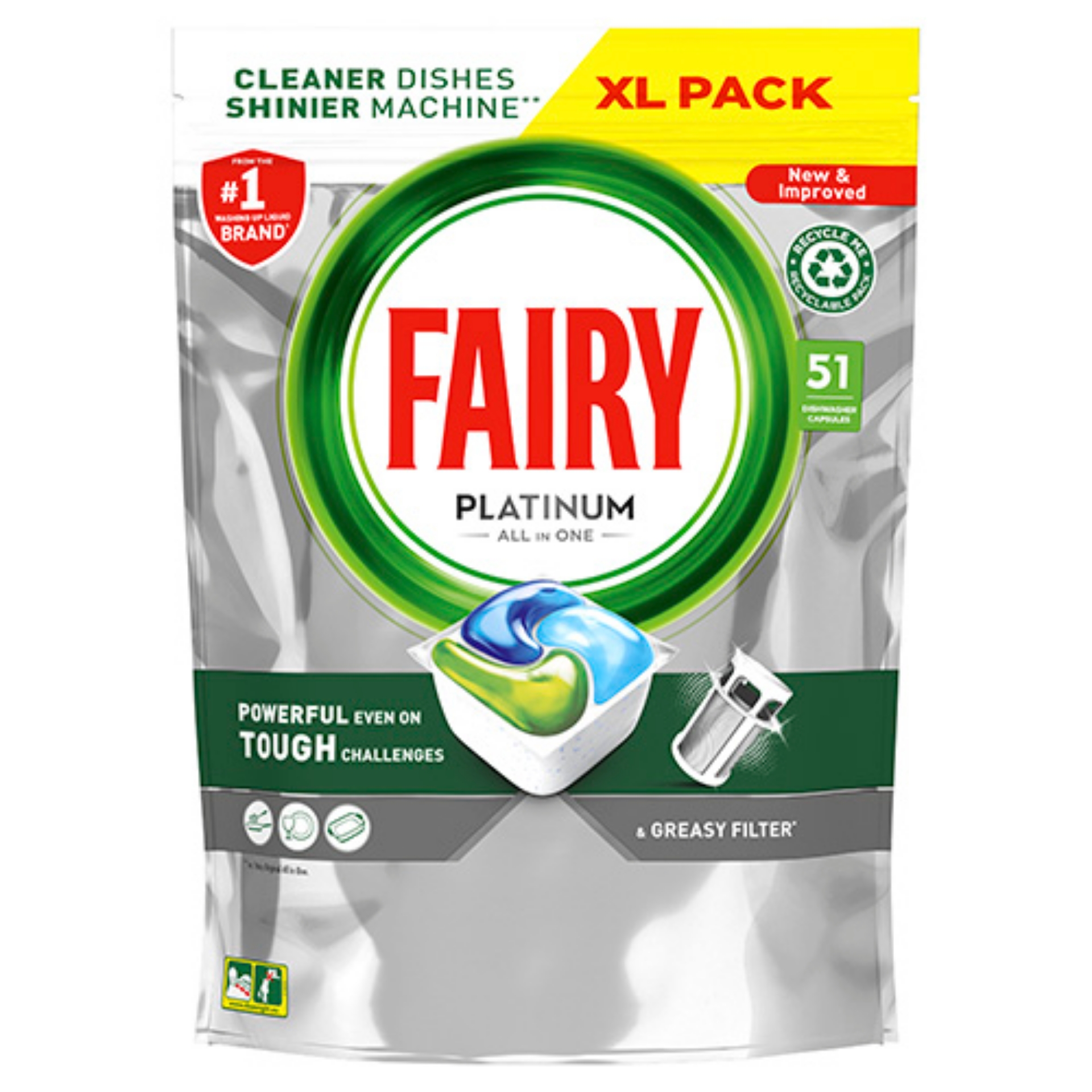 Picture of FAIRY PLAT DISHWASHER TABS - ORIGINAL CO:BE 