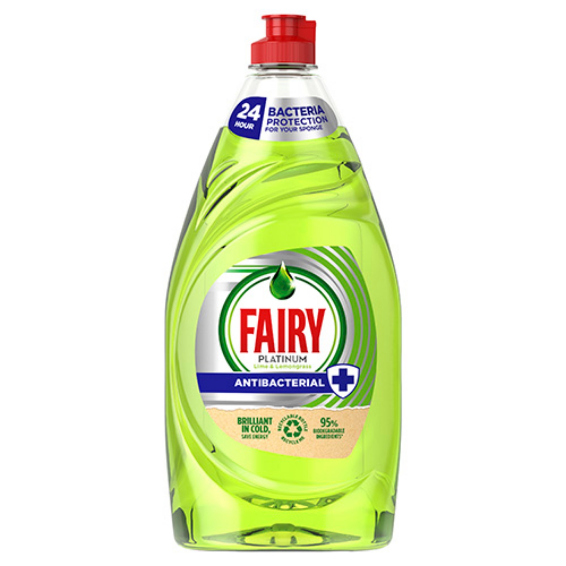 Picture of FAIRY PLATINUM WASH UP - ANTIBACTERIAL LIME 