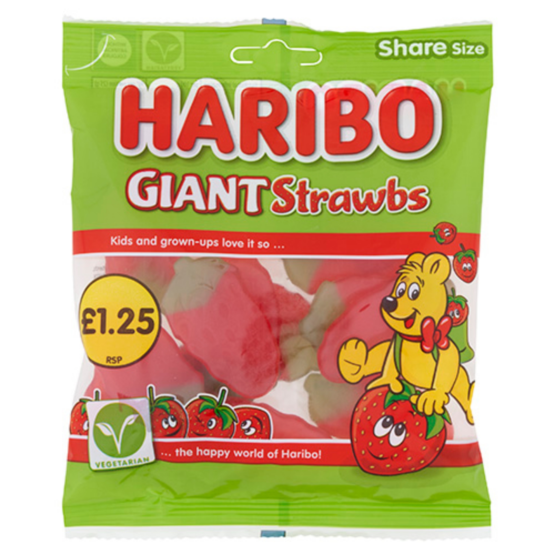 Picture of HARIBO GIANT STRAWBS pm1.25