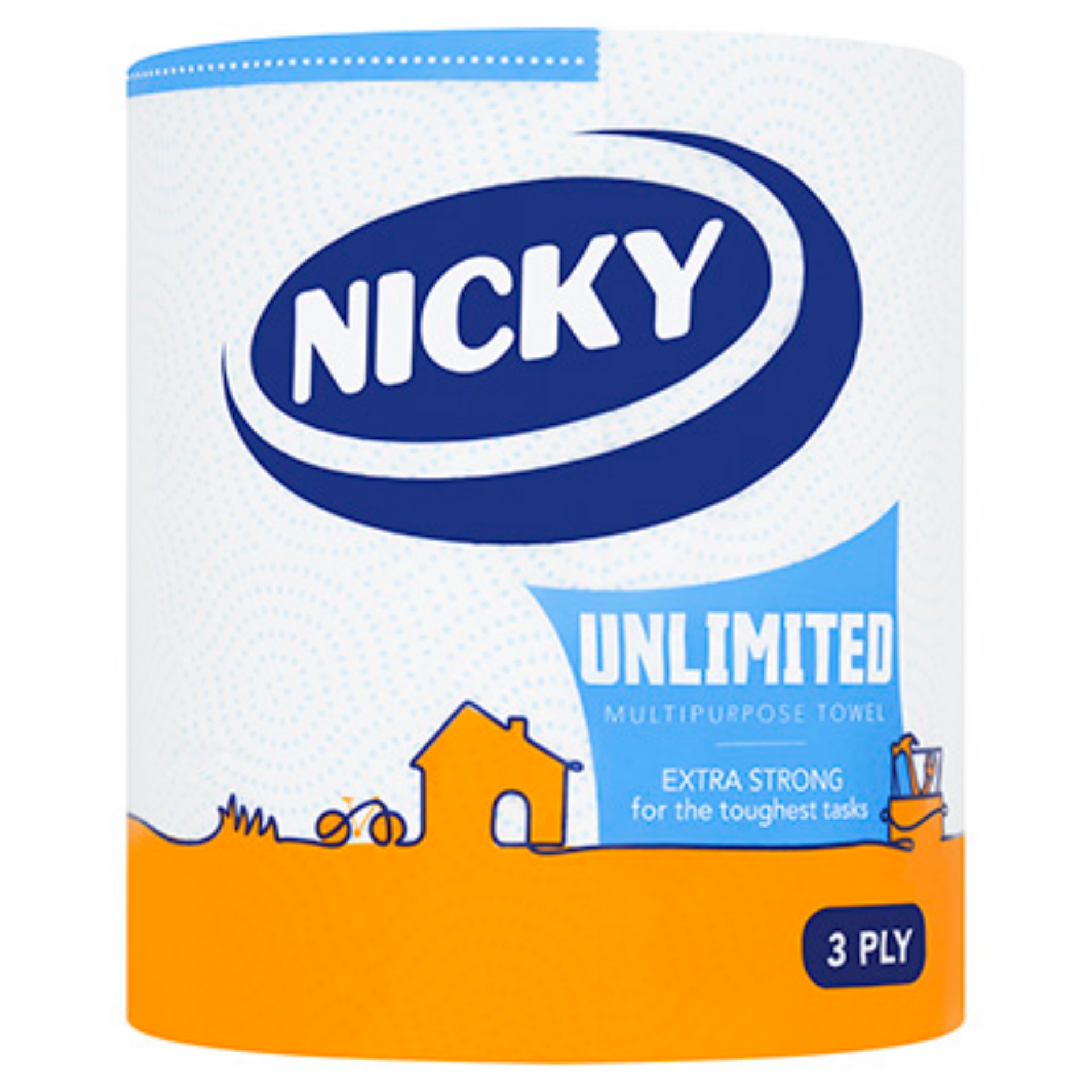 Picture of NICKY UNLIMITED KITCHEN TOWEL 3ply 250Shts FSC^
