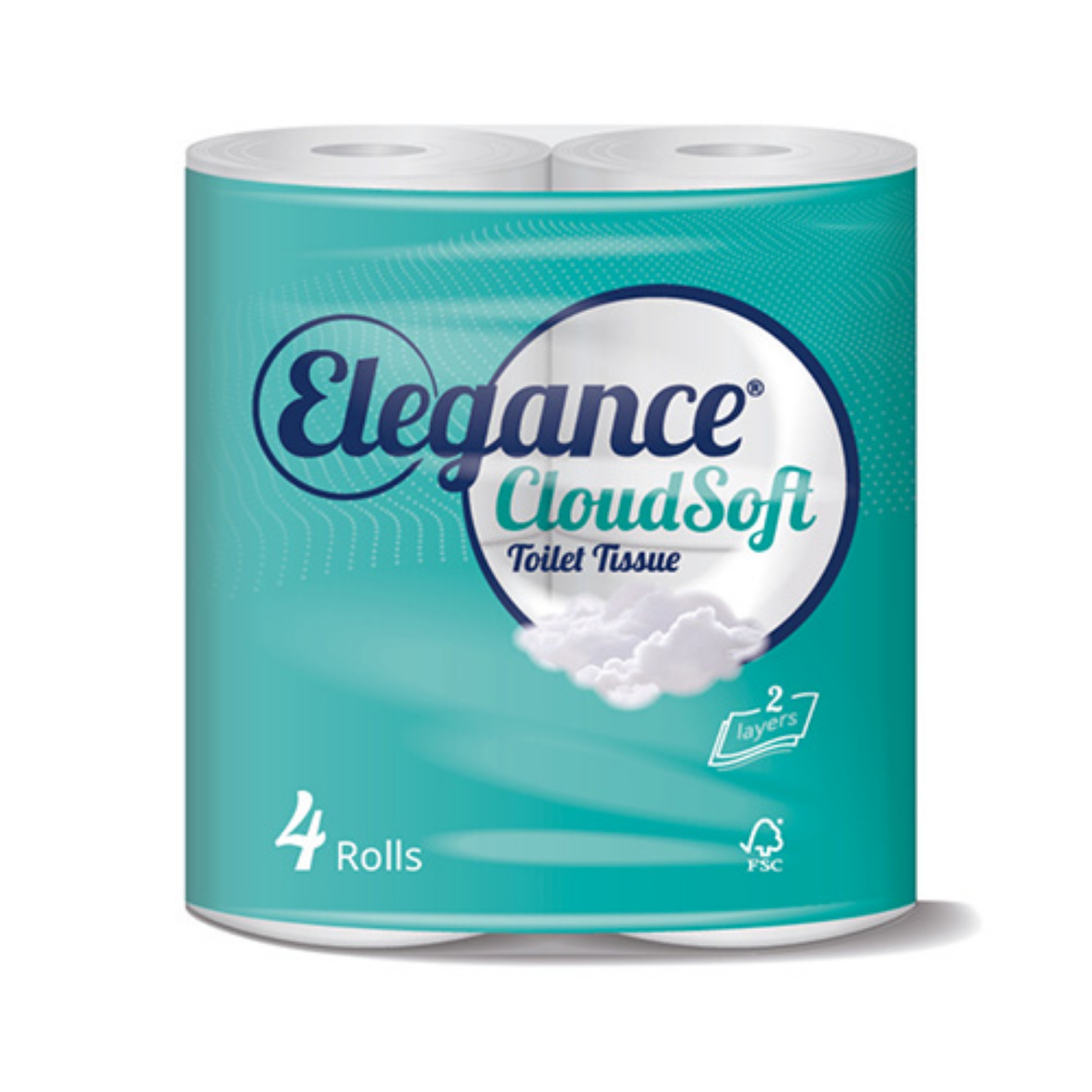 Picture of ELEGANCE CLOUDSOFT TOILET TISSUE 2ply 190sht