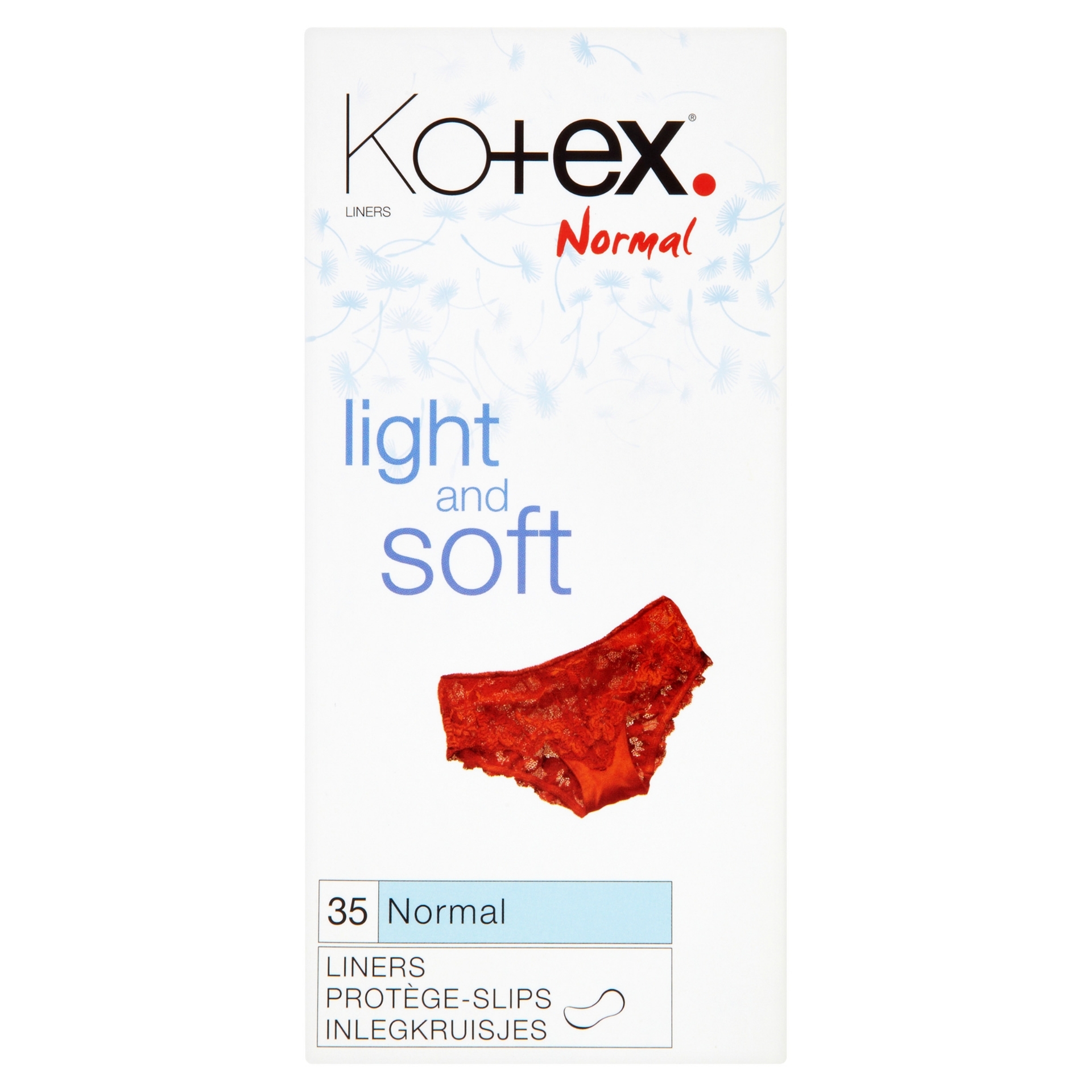 Picture of KOTEX - BREATHABLE LINERS 