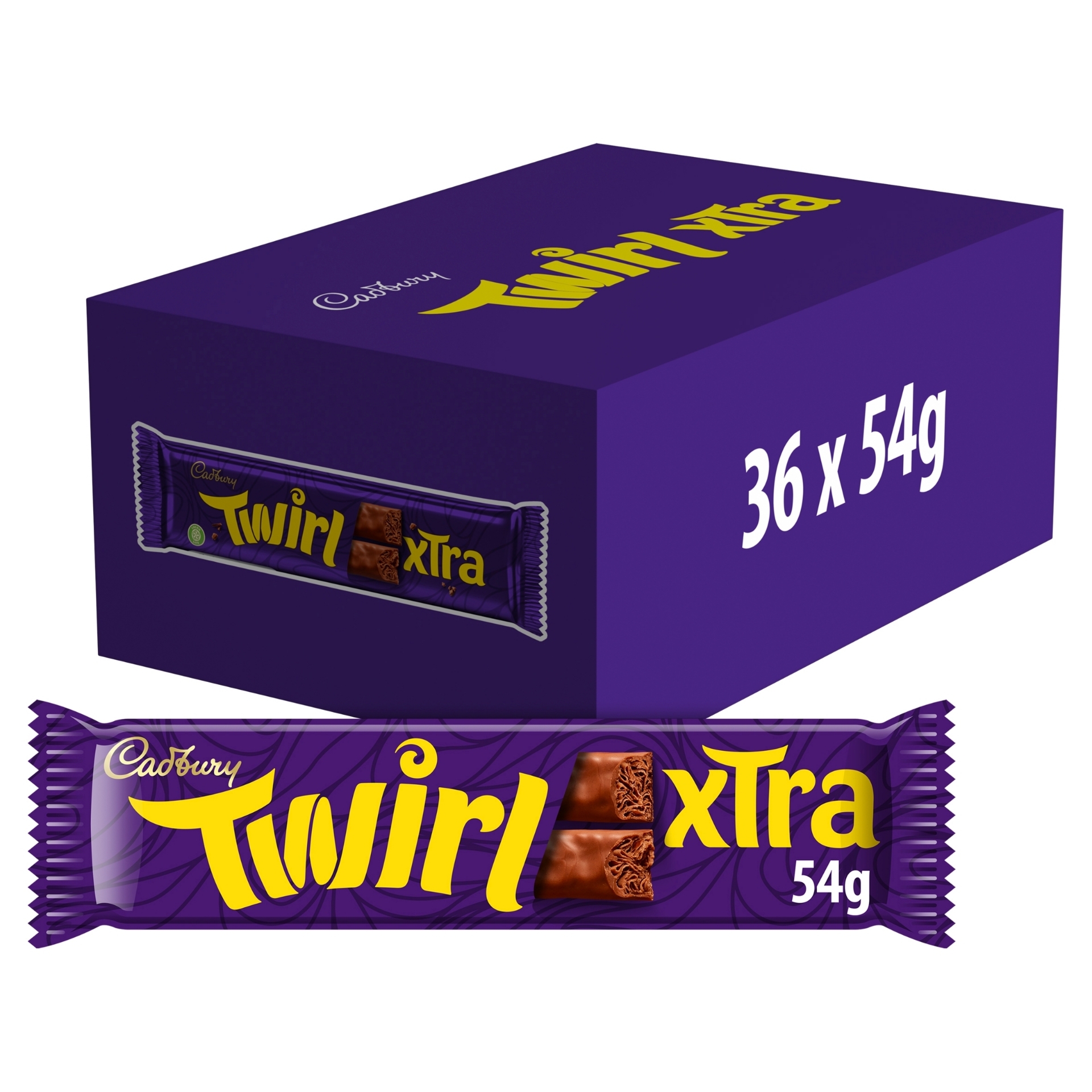 Picture of CADBURY - TWIRL XTRA DUO CO:IE