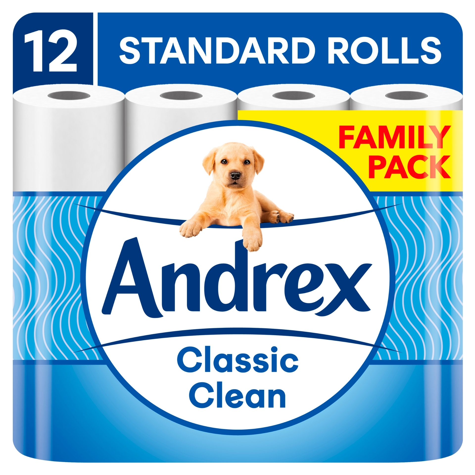 Picture of ANDREX TOILET ROLL - CLASSIC CLEAN (WHITE) 190Sht