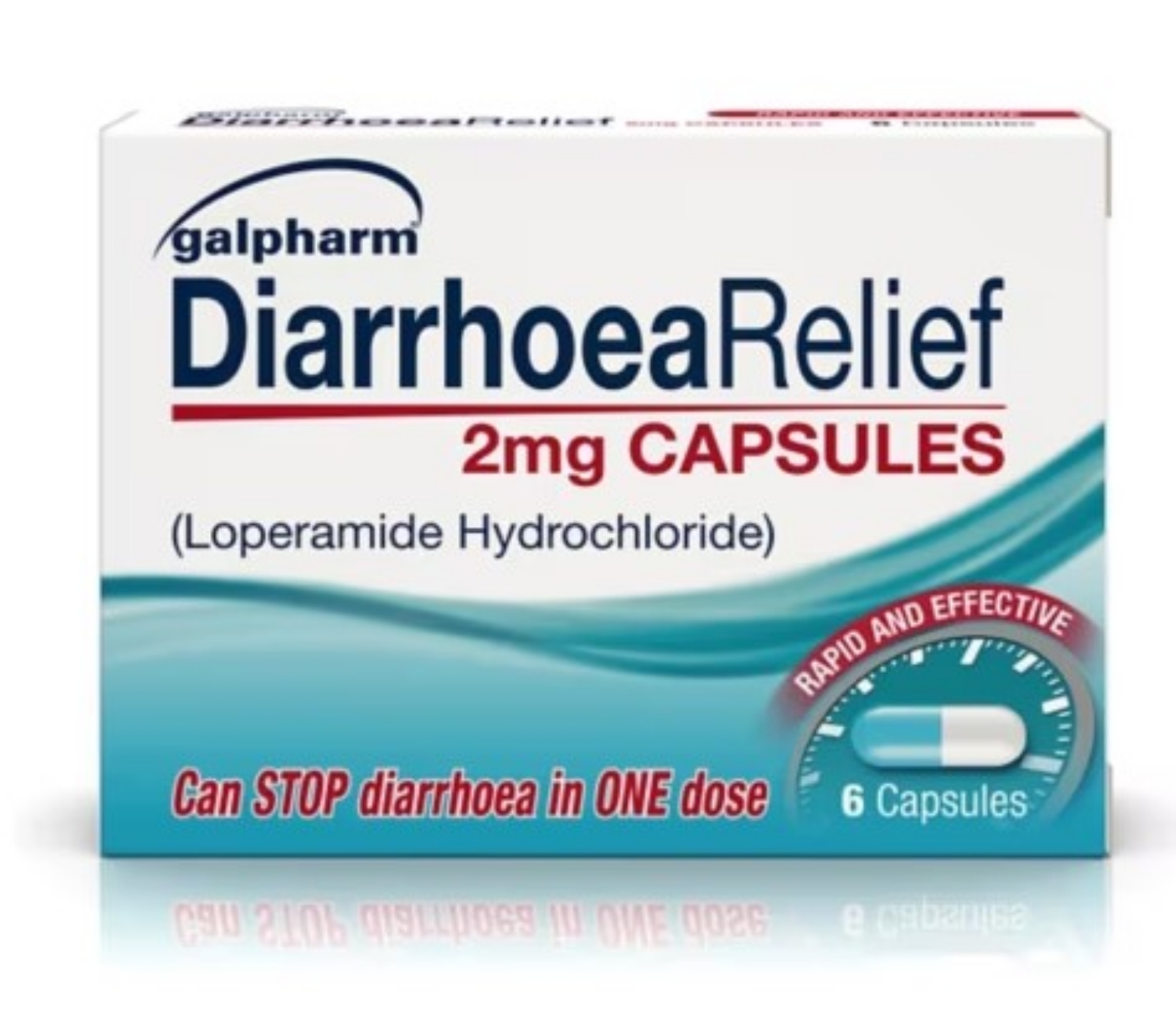 Picture of GALPHARM DIARRHOEA RELIEF TABS (Loperamide2mg)