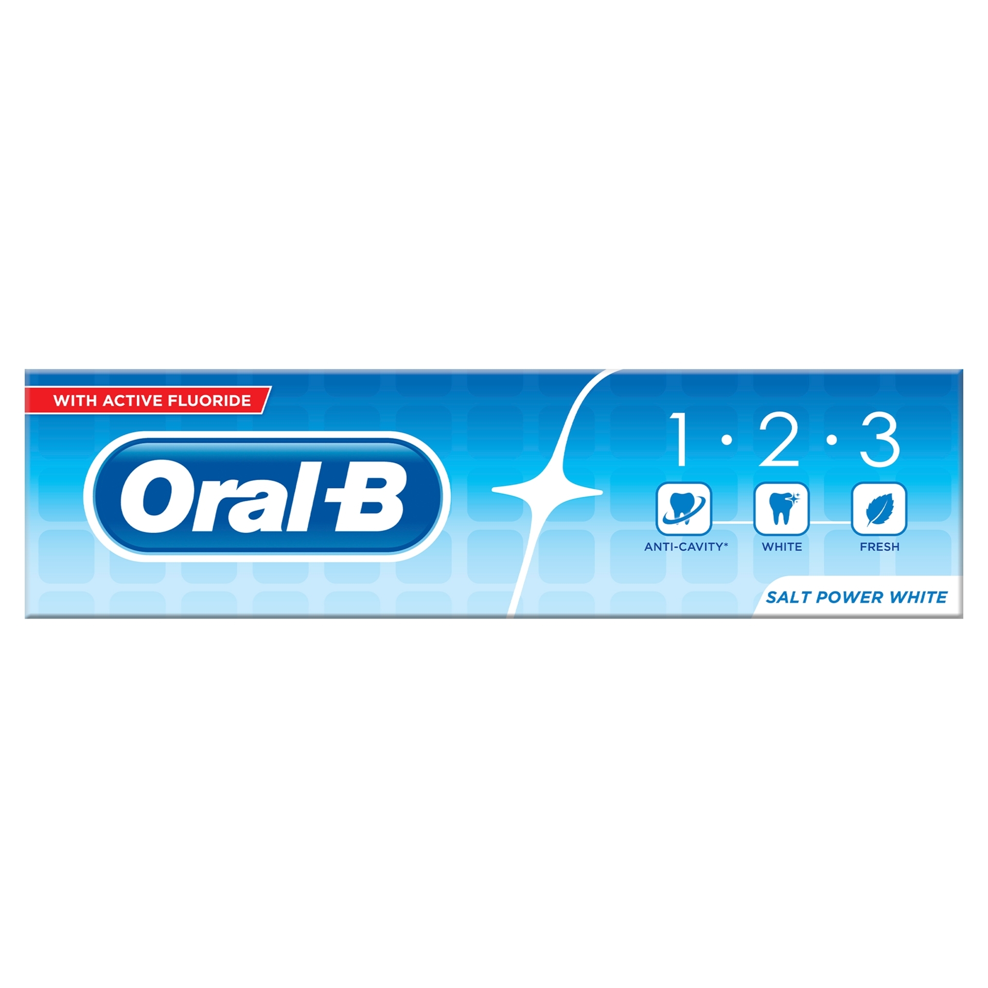 Picture of ORAL B 123-SALT PWR WHITE TOOTHPASTE (wsl)