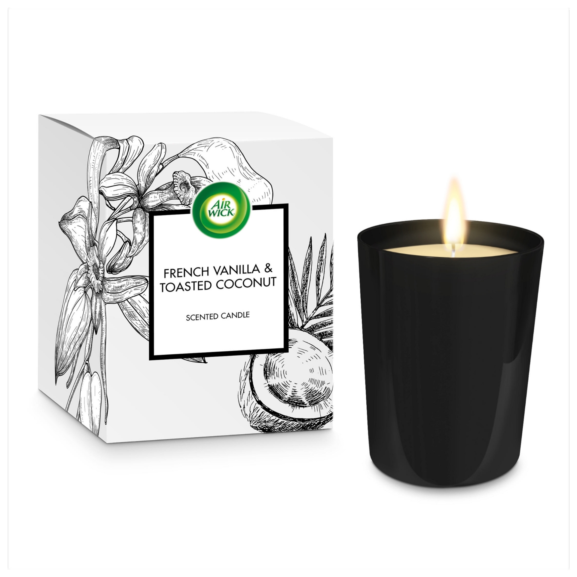 Picture of AIRWICK BOXED CANDLE - VANILLA & COCONUT(wsl)