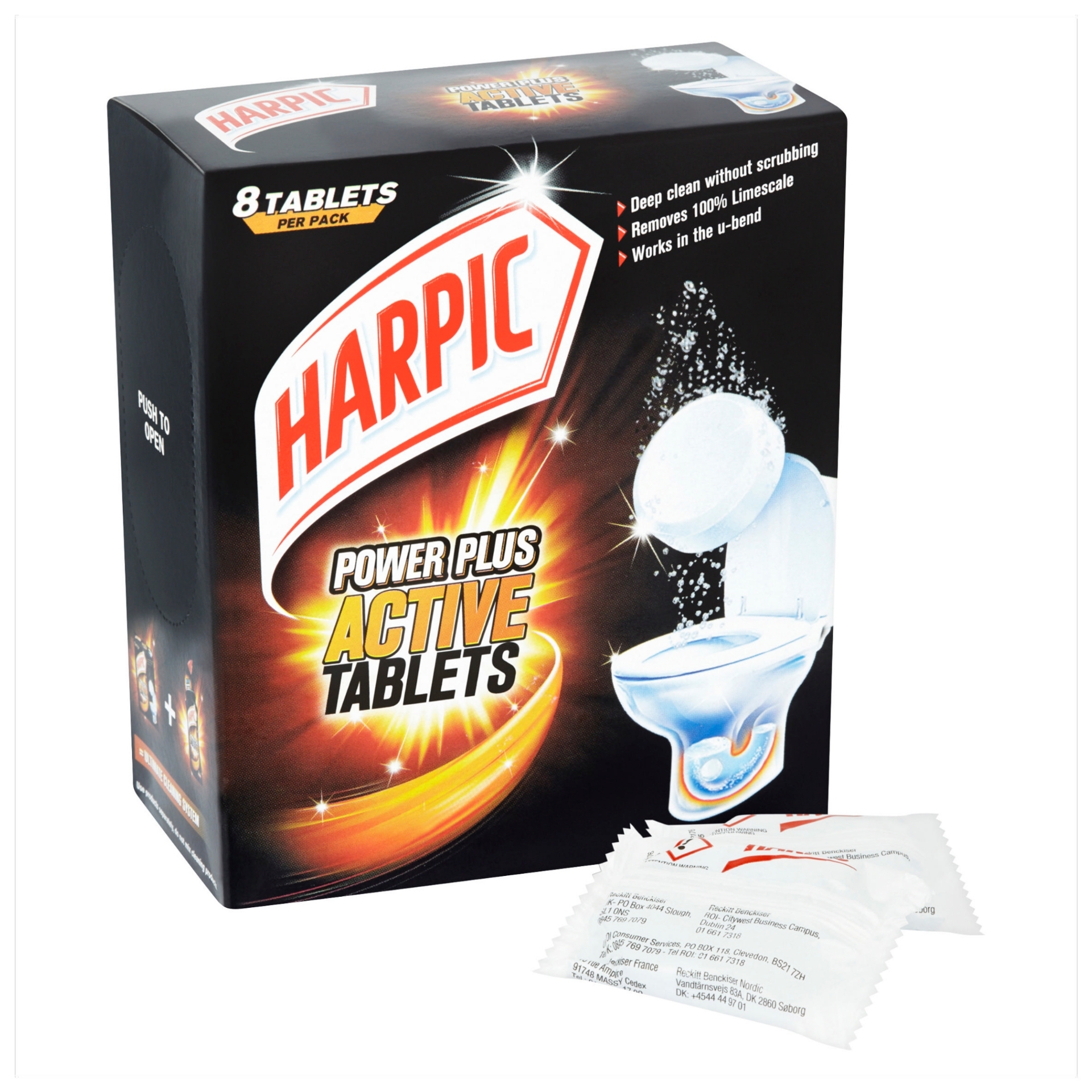 Picture of HARPIC POWER PLUS - TOILET CLEAN TABS CO:FR